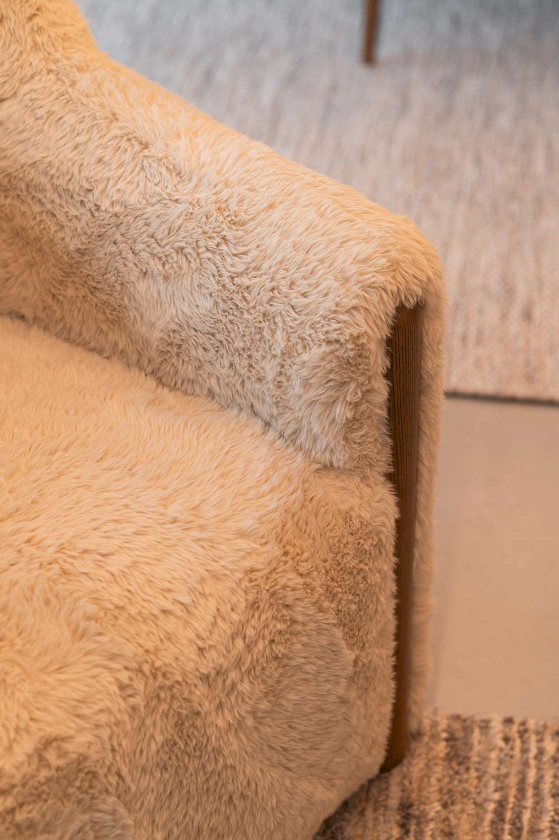 Hugger Lounge Chair - Sand - Floor Stock