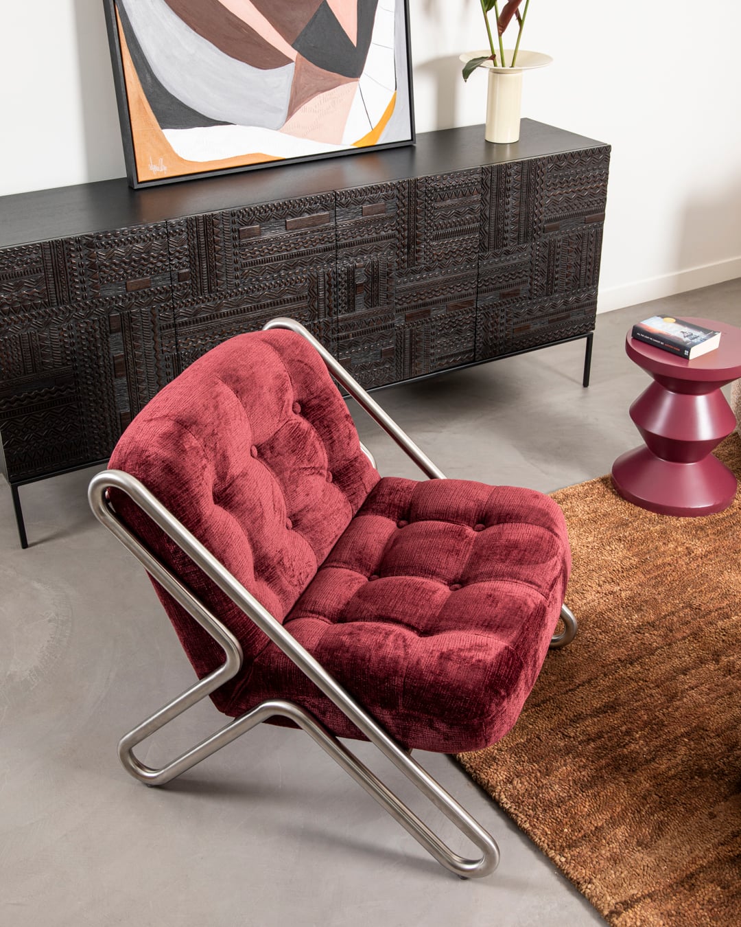 Cumulus Lounge Chair - Yarra Truffle - Floor Stock