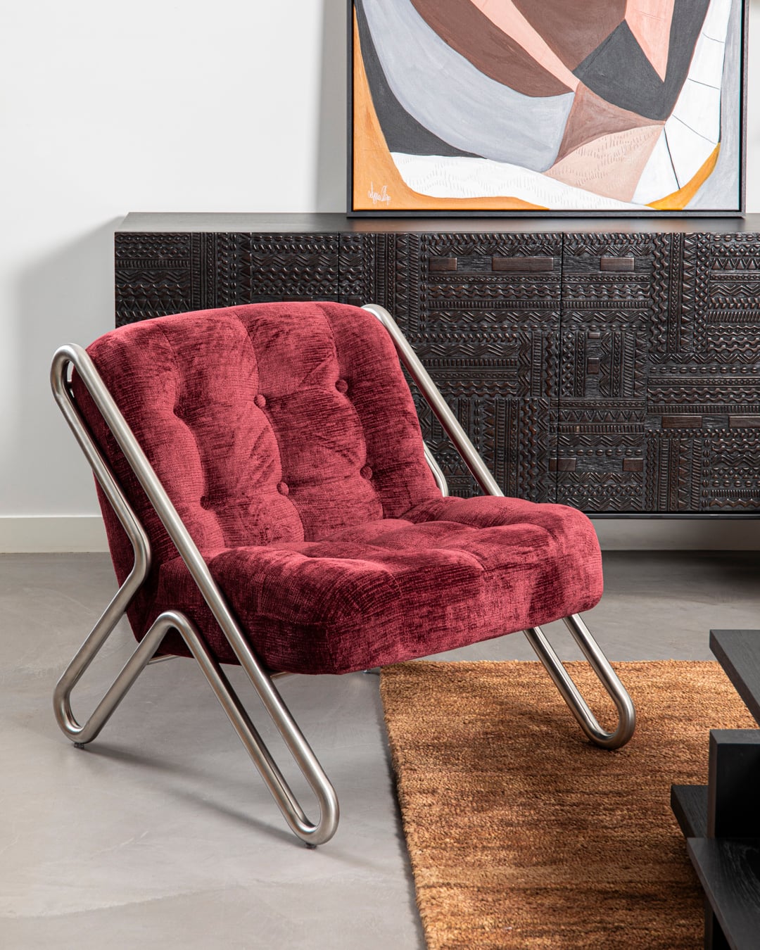 Cumulus Lounge Chair - Yarra Truffle - Floor Stock