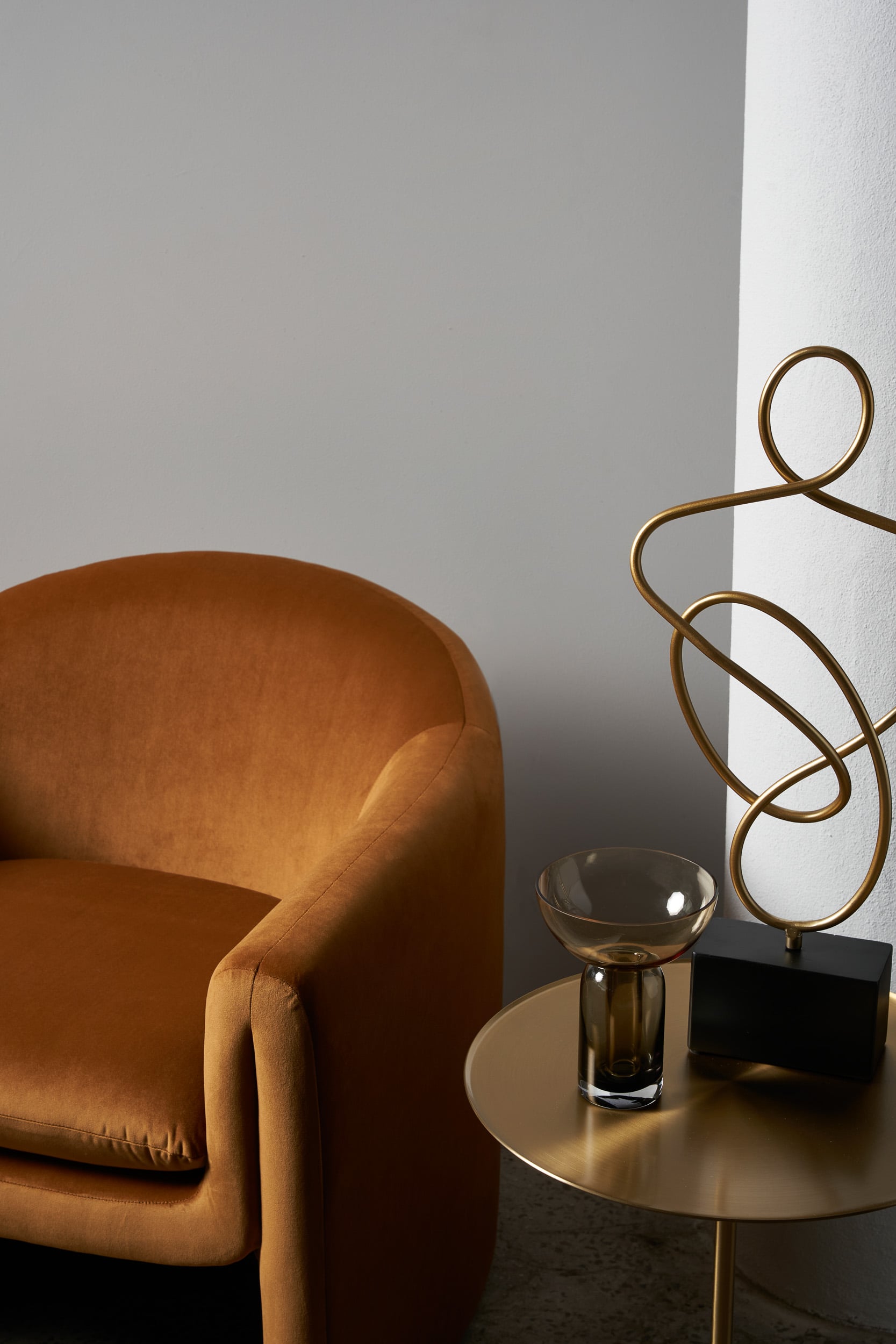 Charlotte Lounge Chair - Blake Cream Boucle - Floor Stock