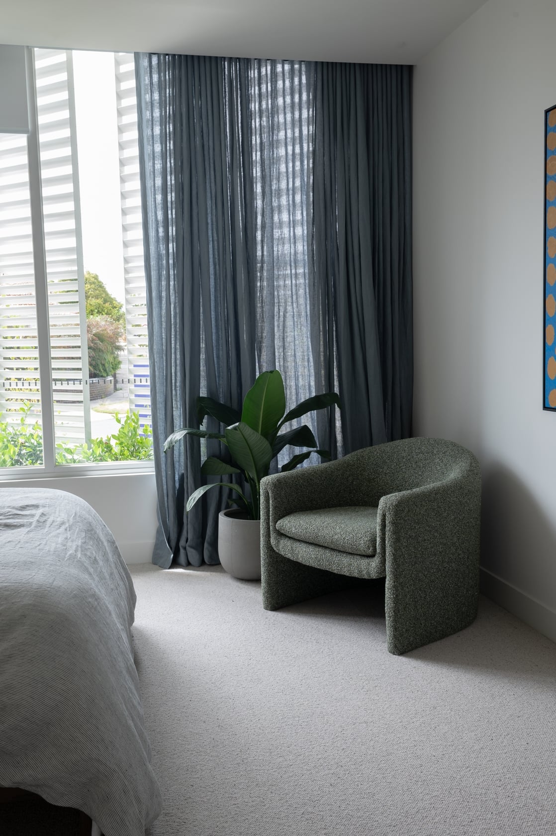 Charlotte Lounge Chair - Blake Cream Boucle - Floor Stock