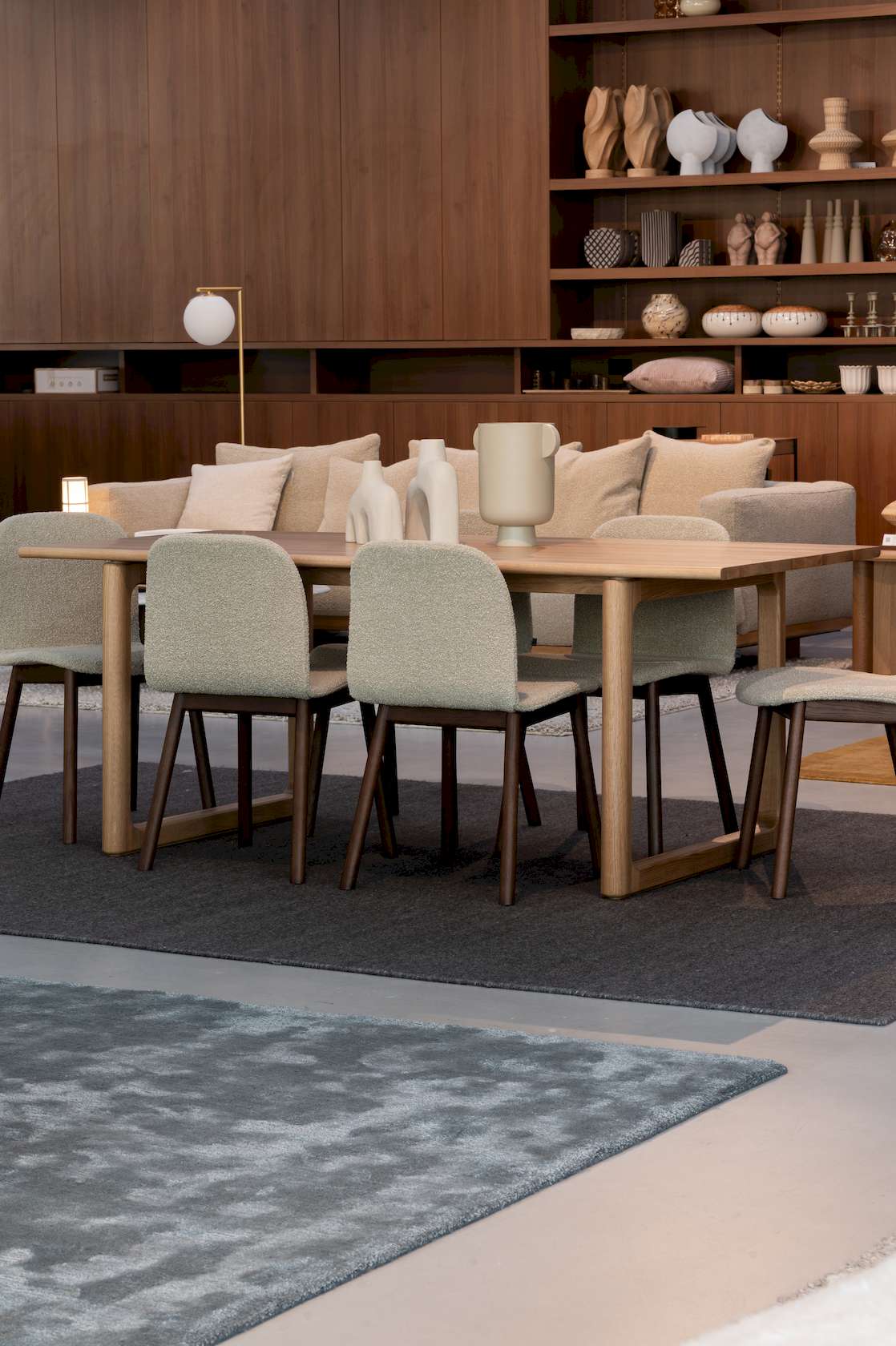 Hover Dining Table - 2200mm - Light Oak - Floor Stock