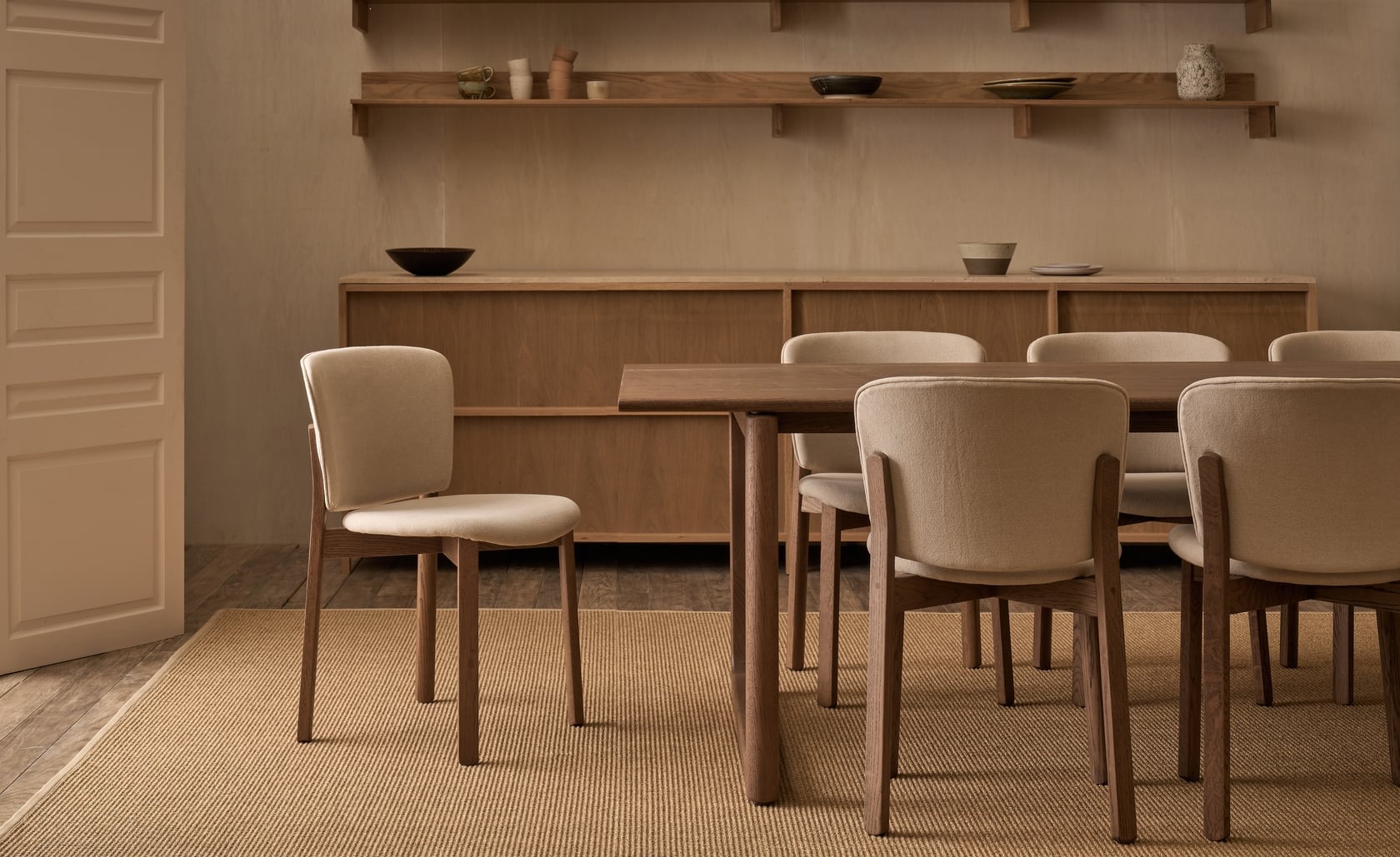 Hover Dining Table - 2200mm - Light Oak - Floor Stock