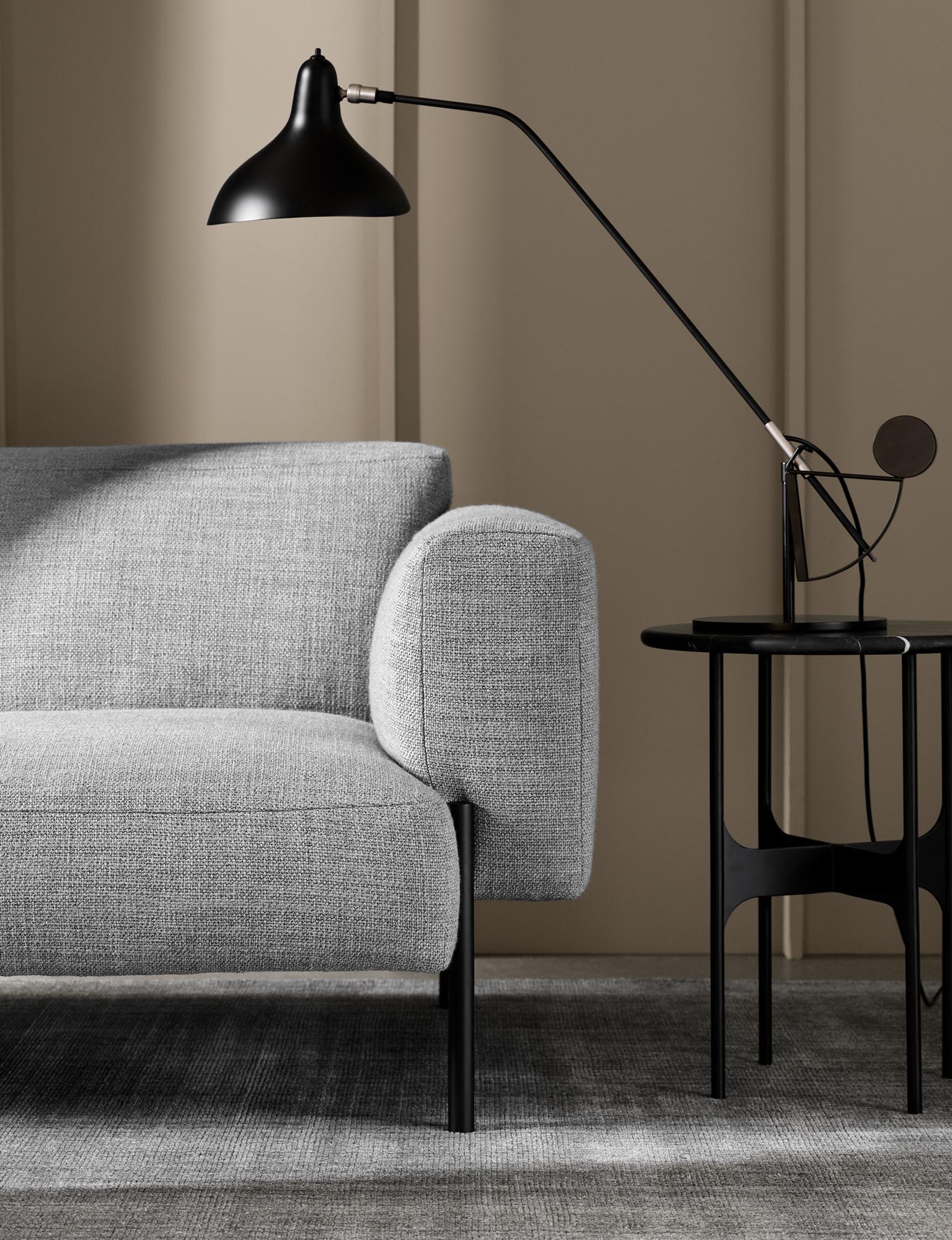 Hang 3 Seater Sofa - Brown-Silenzio 04 - Floor Stock