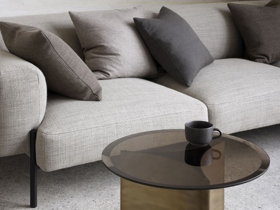 Hang 3 Seater Sofa - Brown-Silenzio 04 - Floor Stock