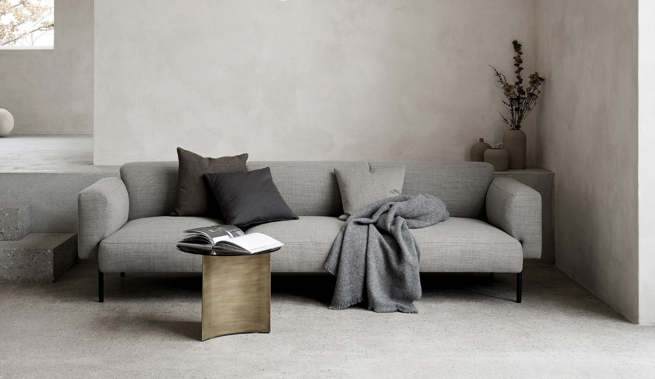 Hang 3 Seater Sofa - Brown-Silenzio 04 - Floor Stock