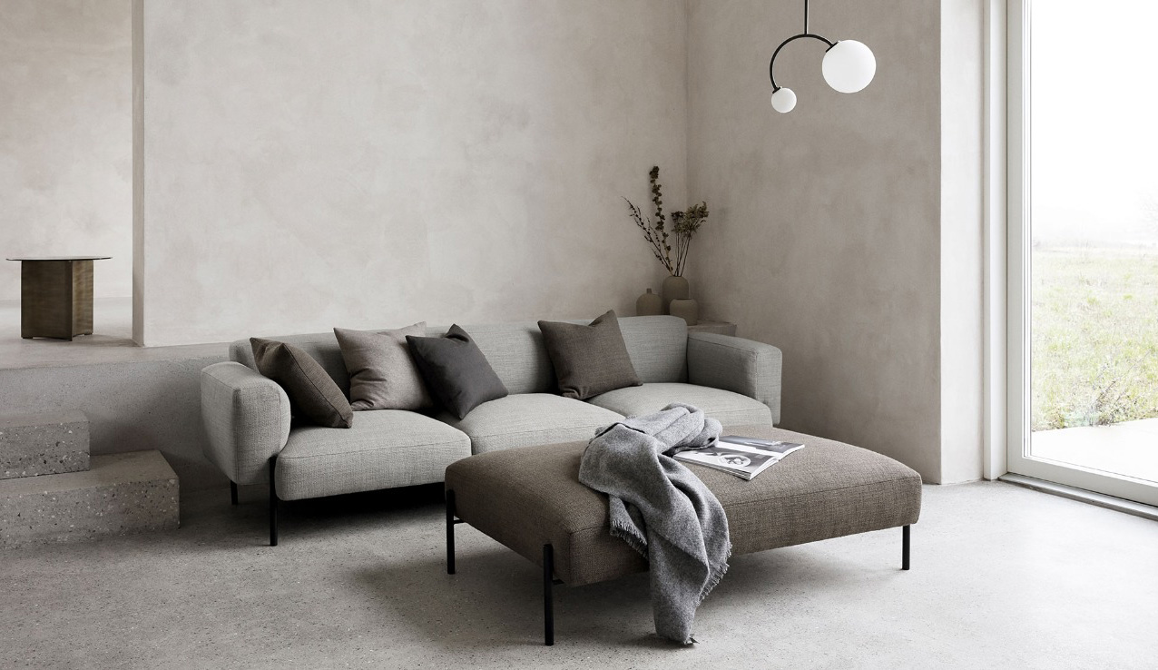 Hang 3 Seater Sofa - Brown-Silenzio 04 - Floor Stock