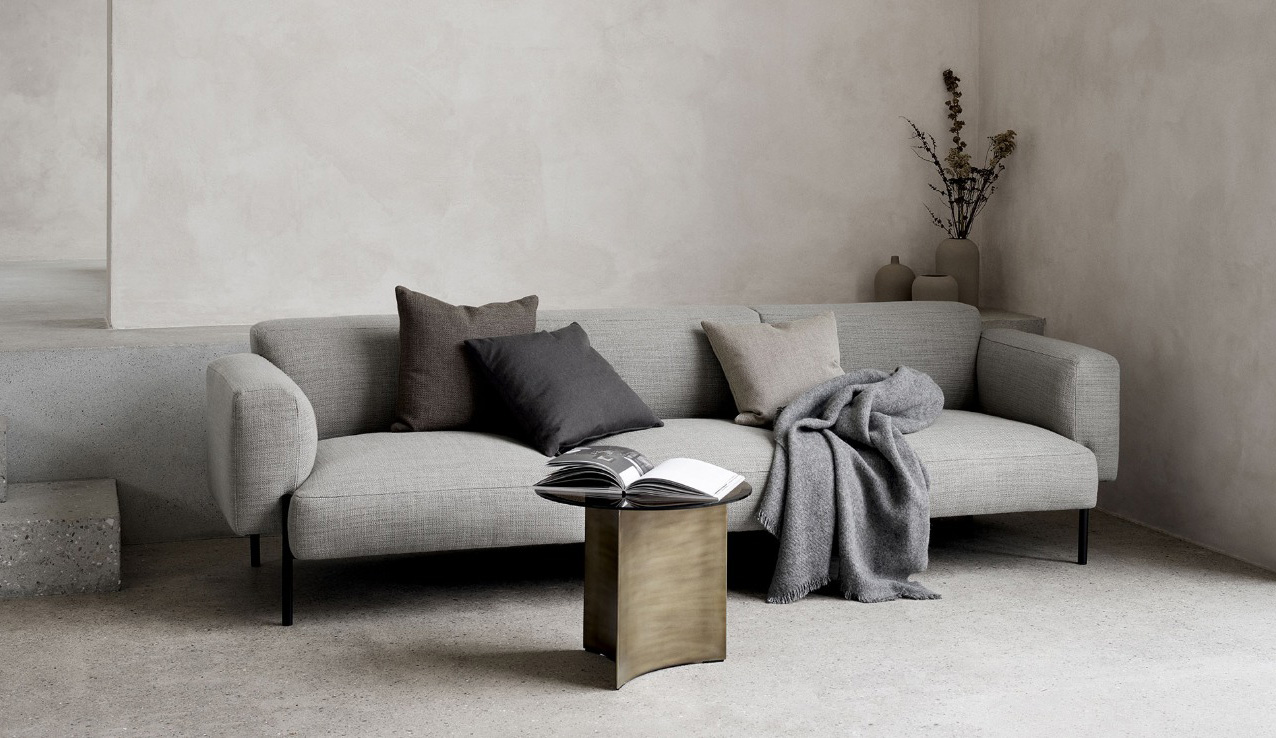 Hang 3 Seater Sofa - Brown-Silenzio 04 - Floor Stock