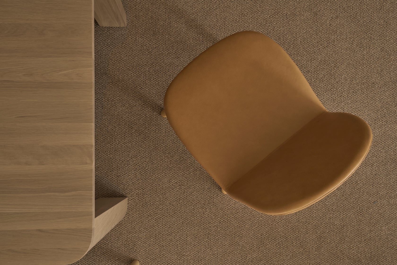 Com V2 Dining Chair - Light Oak - Canyon-Montana 3031 - Floor Stock