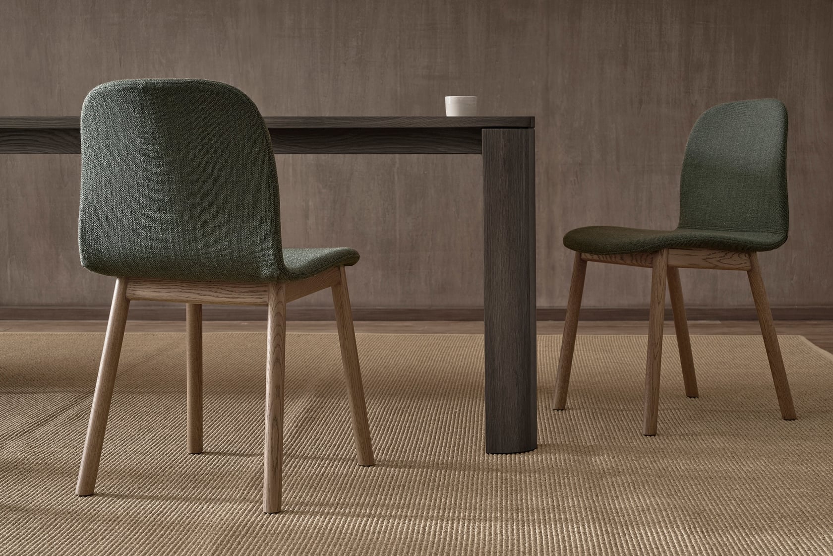 Com V2 Dining Chair - Light Oak - Canyon-Montana 3031 - Floor Stock