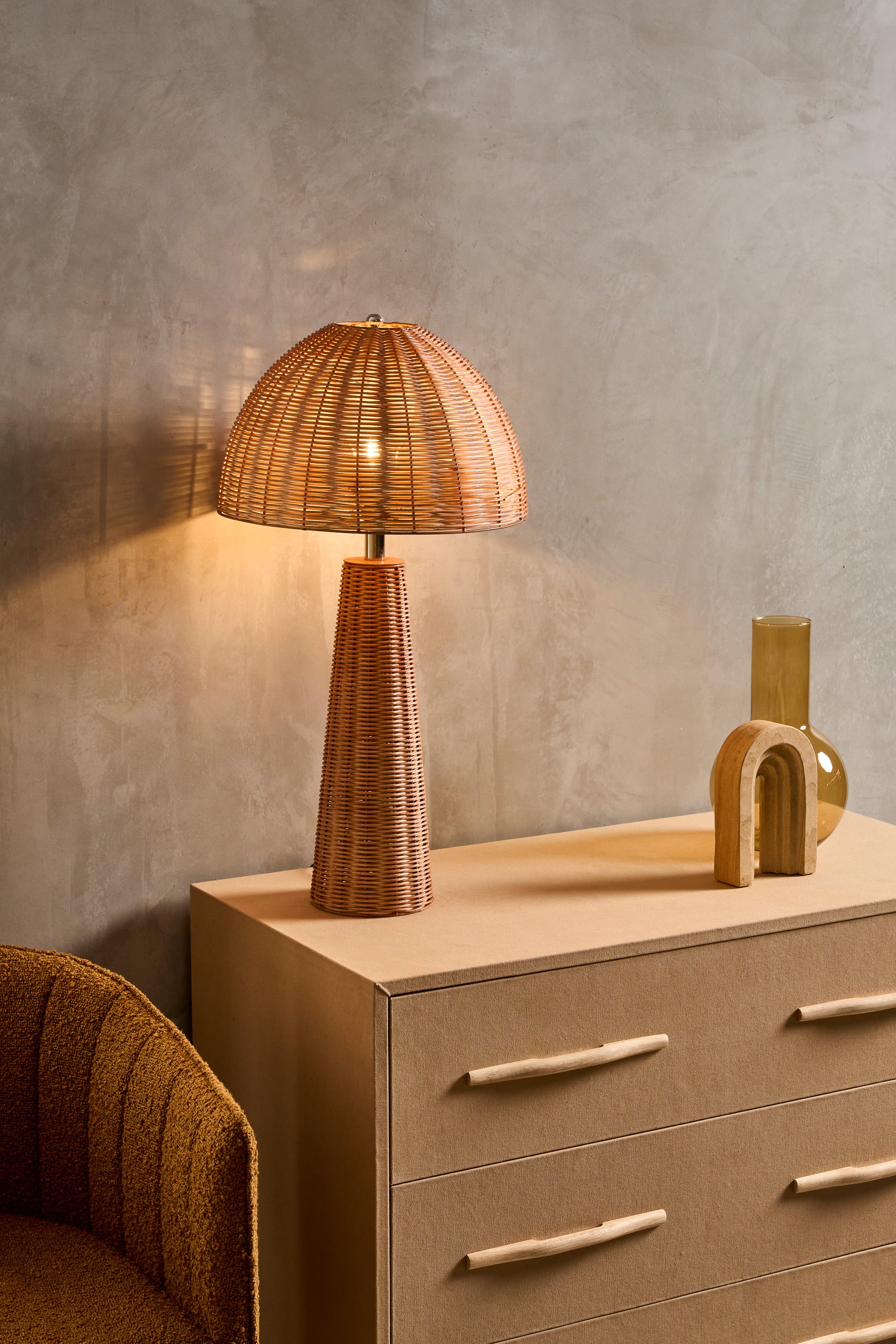 Milano Dining Chair - Confetti Tweed Fabric - Floor Stock