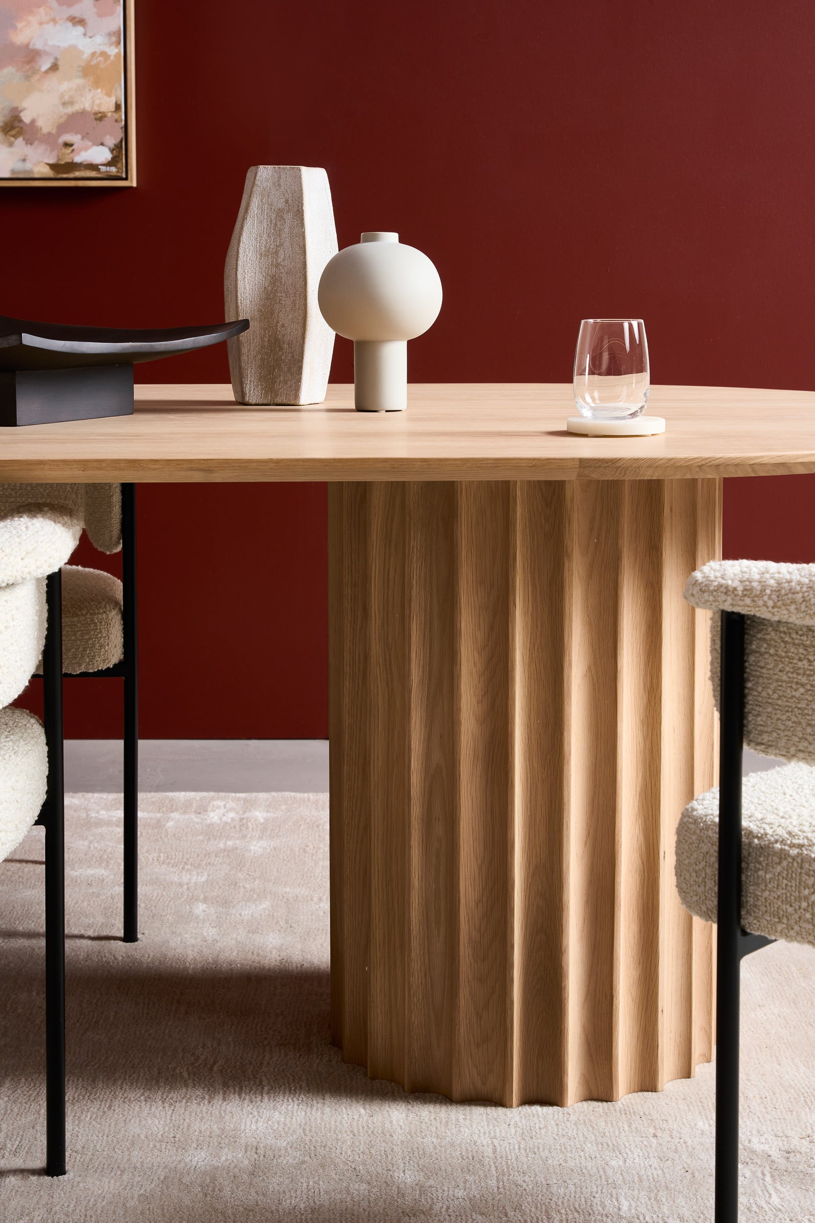 Aria Arm Chair - Ivory - Floor Stock