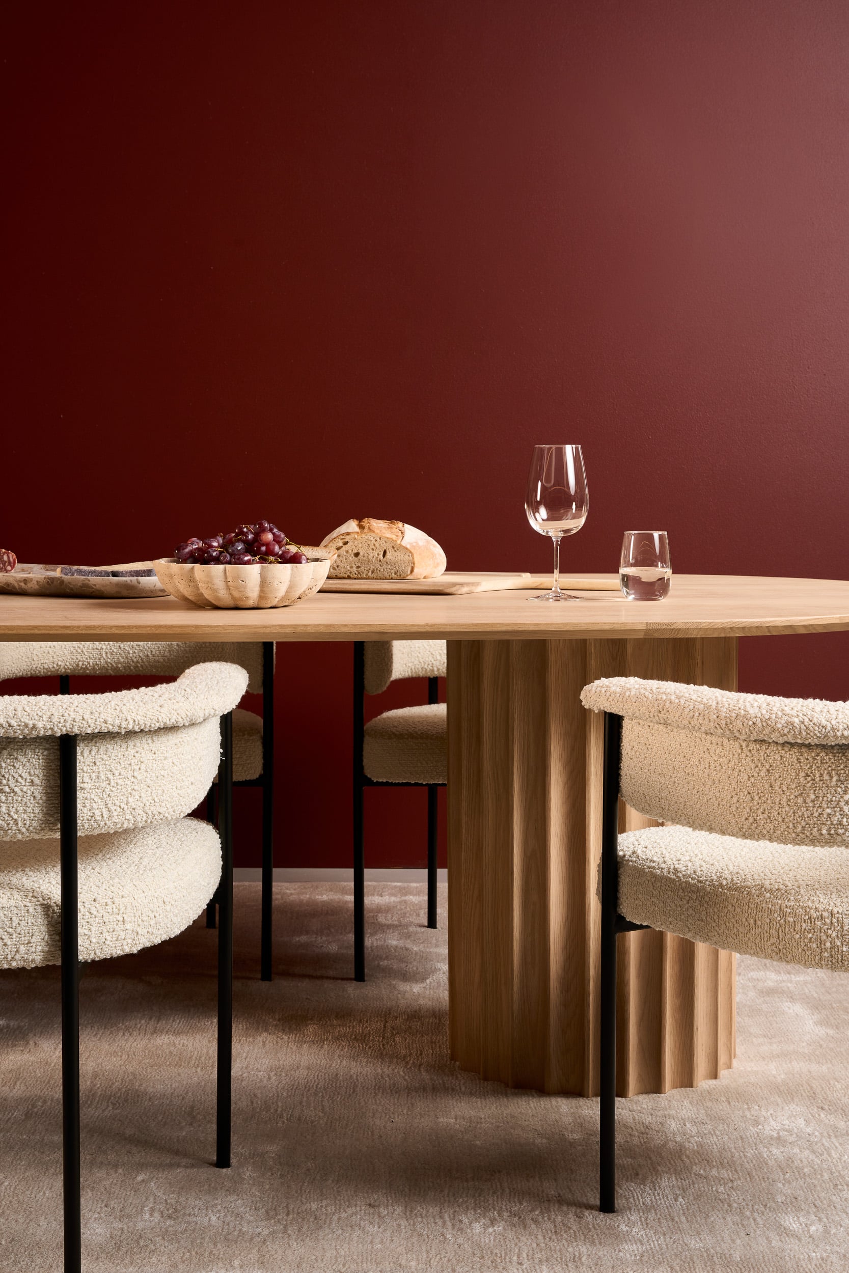 Aria Arm Chair - Ivory - Floor Stock