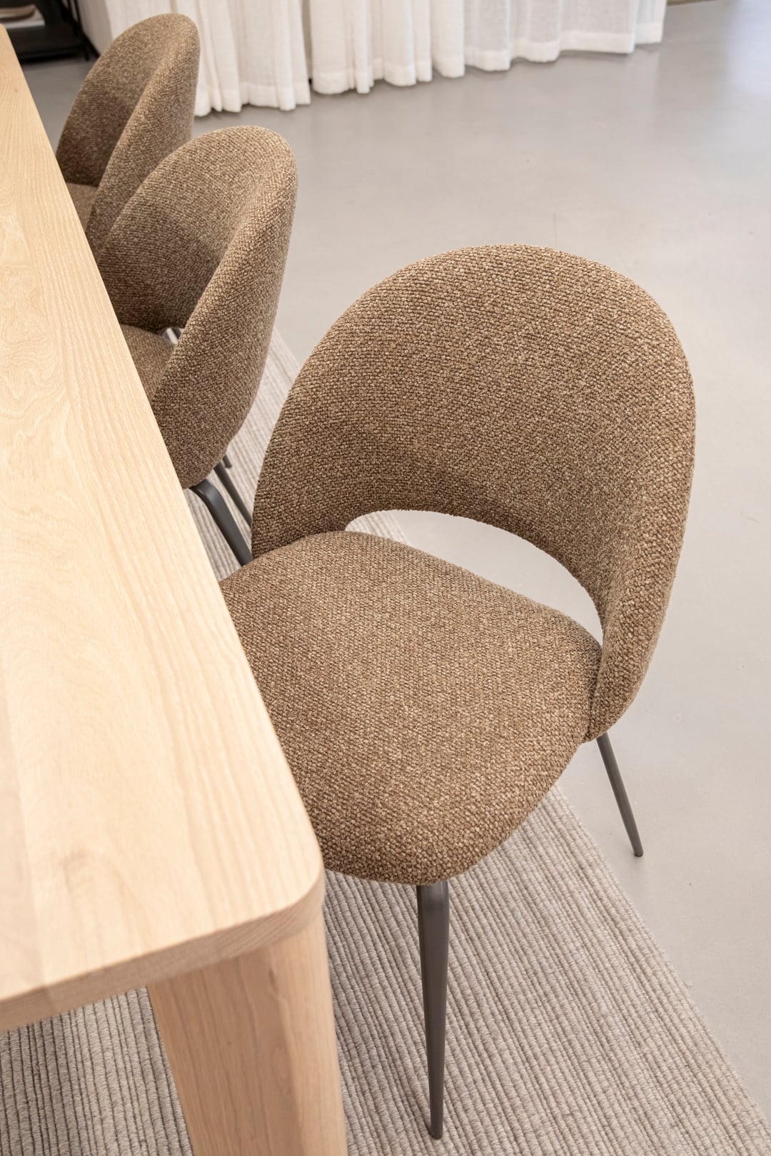 Bolla Dining Chair - Glacier - Set of 6 - Floor Stock