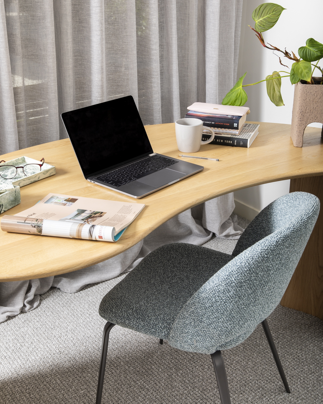 Bolla Dining Chair - Glacier - Set of 6 - Floor Stock