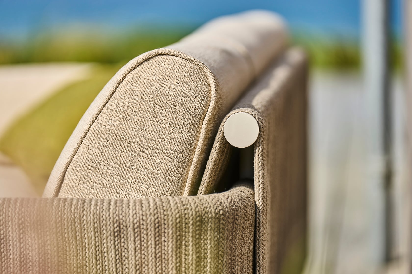 Mindo 122 3 Seater Sofa - Light Grey/Carbon - Floor Stock