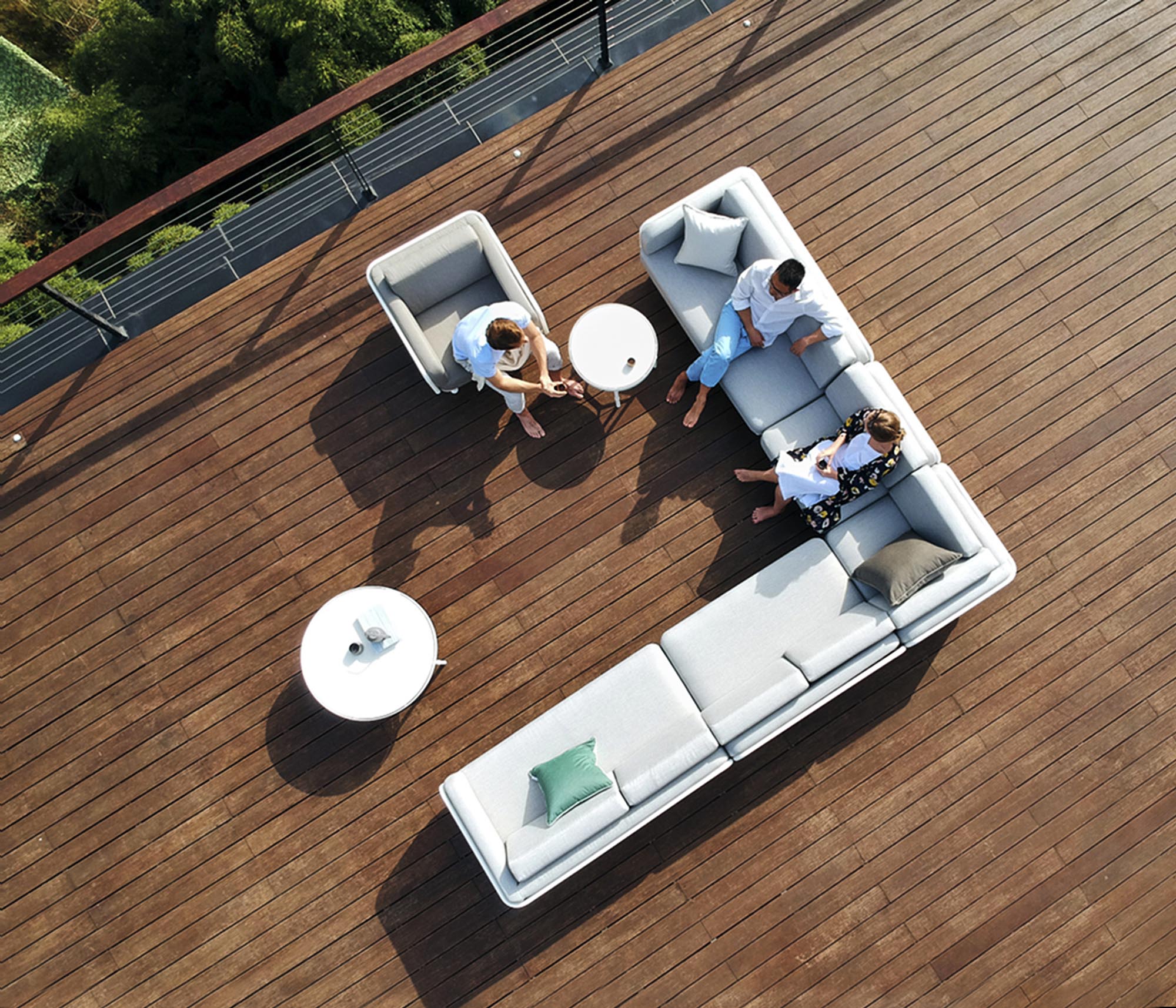 Mindo 100 Round Coffee Table - Small - Basic Neu - Floor Stock