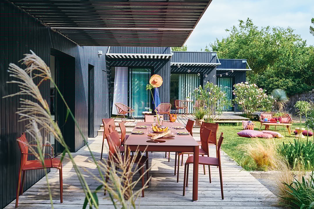 Fermob Cadiz Chair - Stereo Anthracite - Set of 4 - Floor Stock