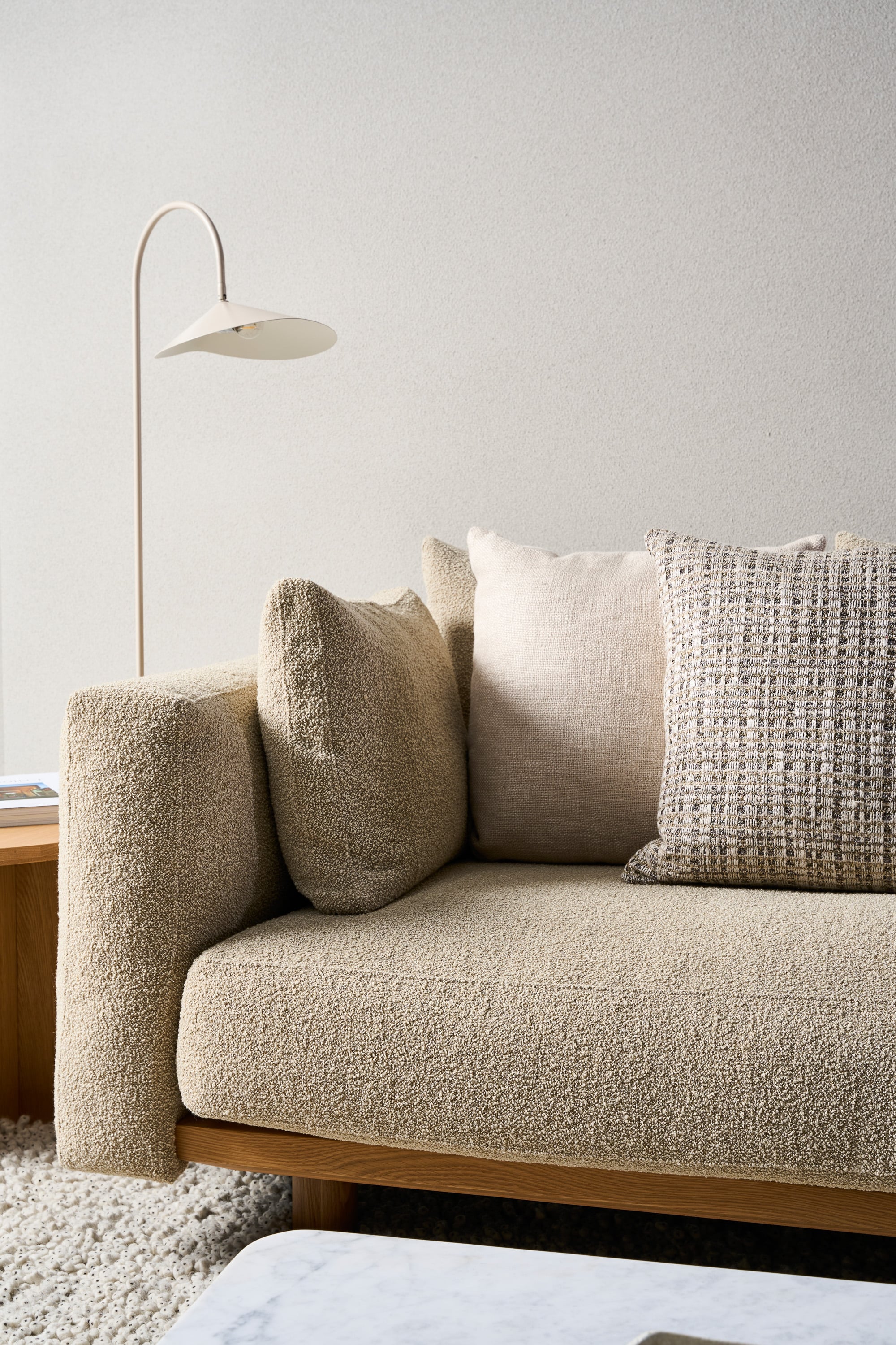 Islet V4 L Shape Sofa - Sandstone-Alba 007 - Floor Stock