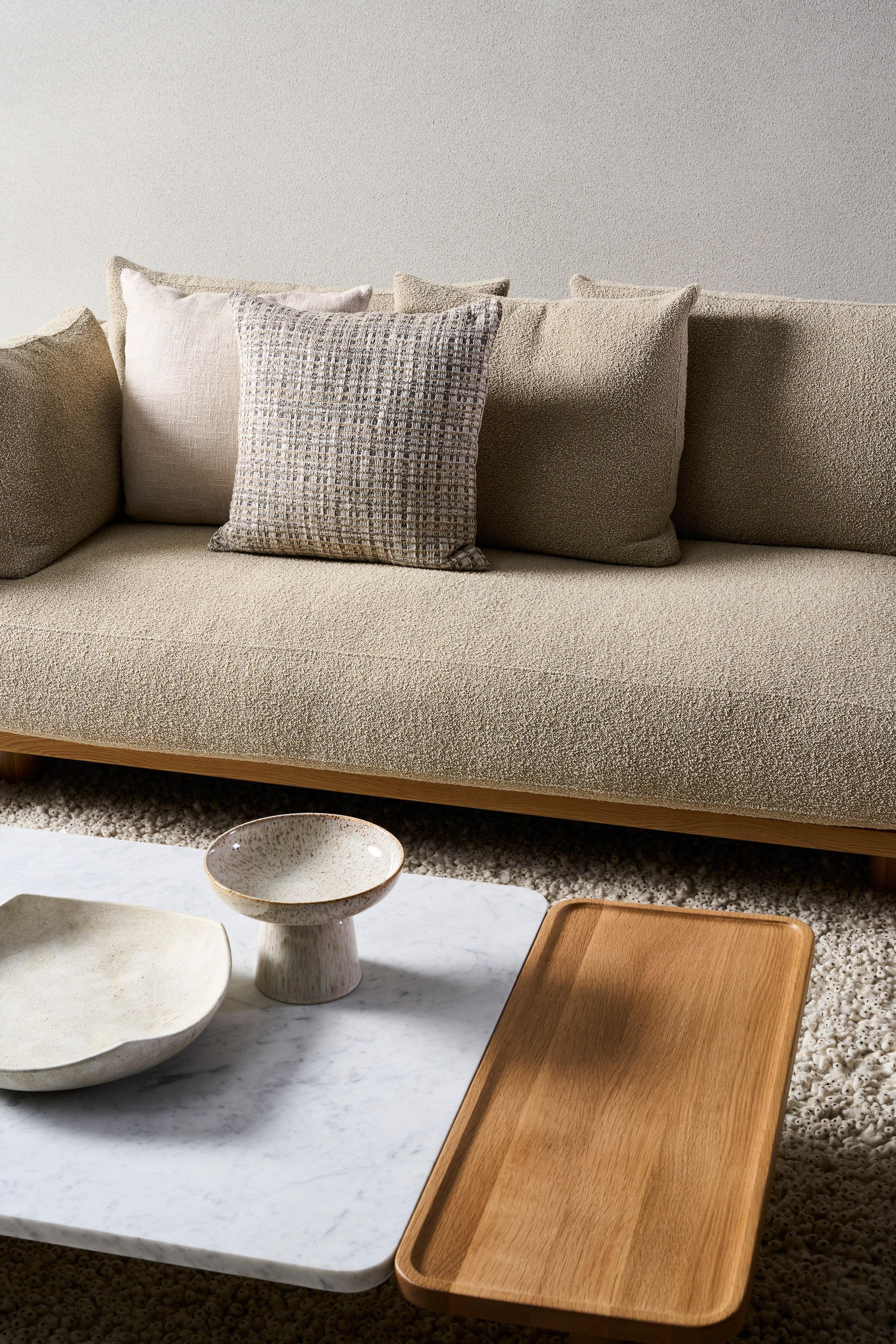 Islet V4 L Shape Sofa - Sandstone-Alba 007 - Floor Stock