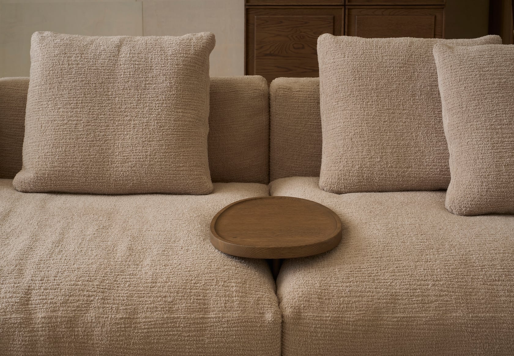 Islet V4 L Shape Sofa - Sandstone-Alba 007 - Floor Stock