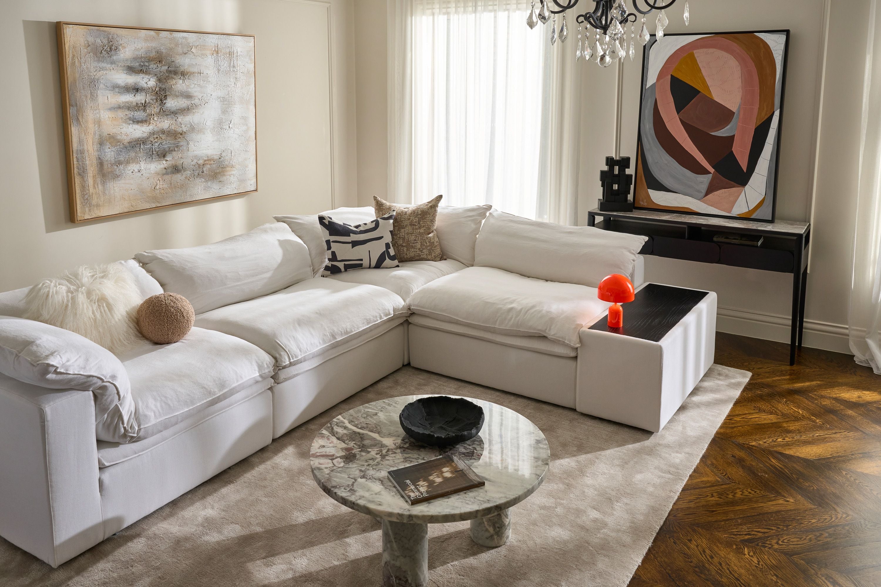 Paru Console - Black Oak - Floor Stock