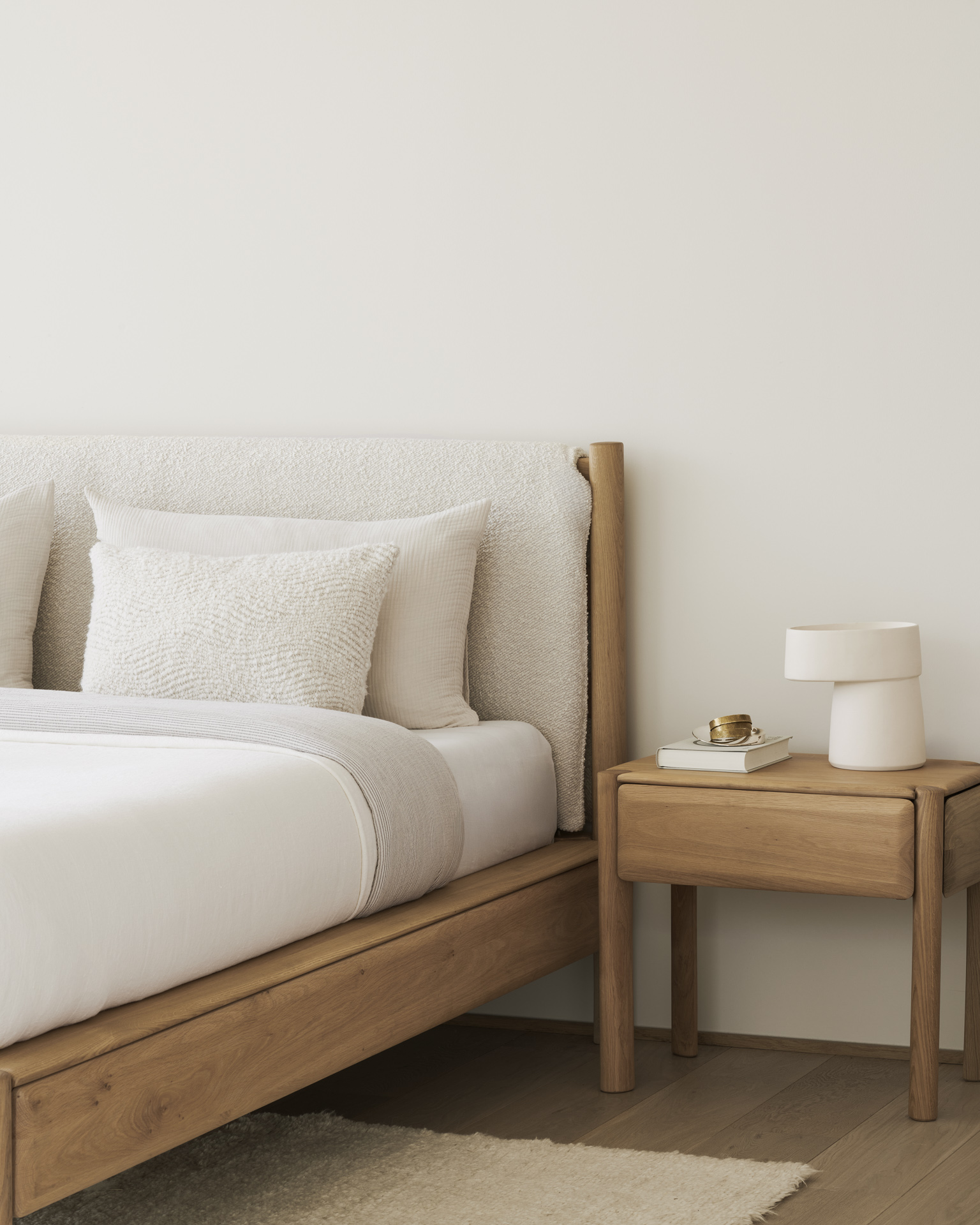 Ethnicraft Oak PI Bedside Table