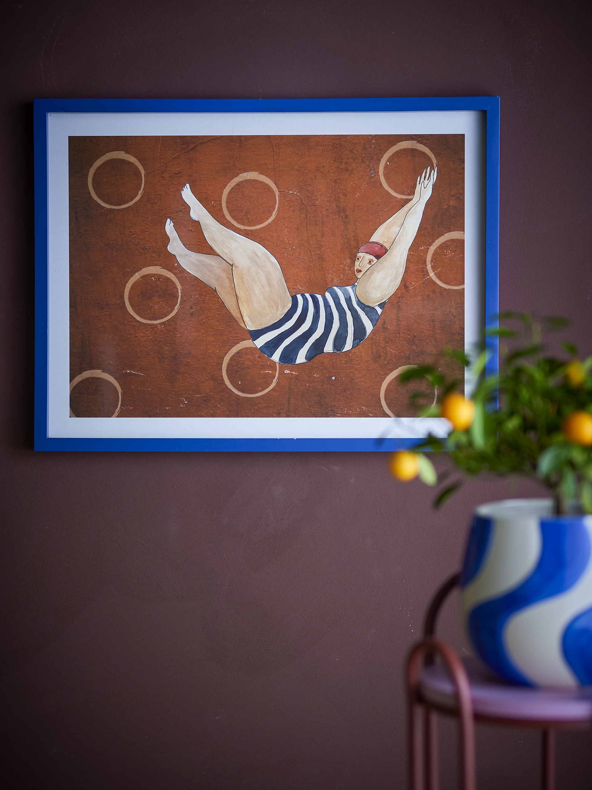 Svela Illustration Firwood Frame - Multi