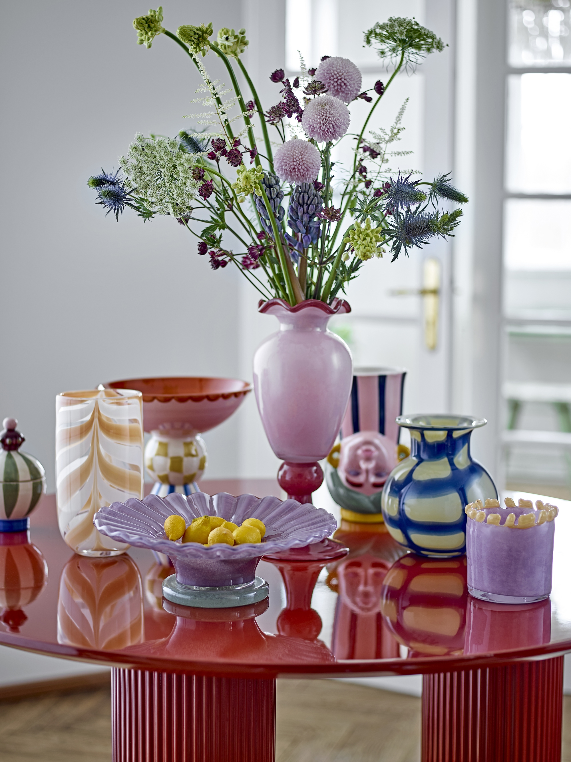 Miss Jody Stoneware Vase - Multi