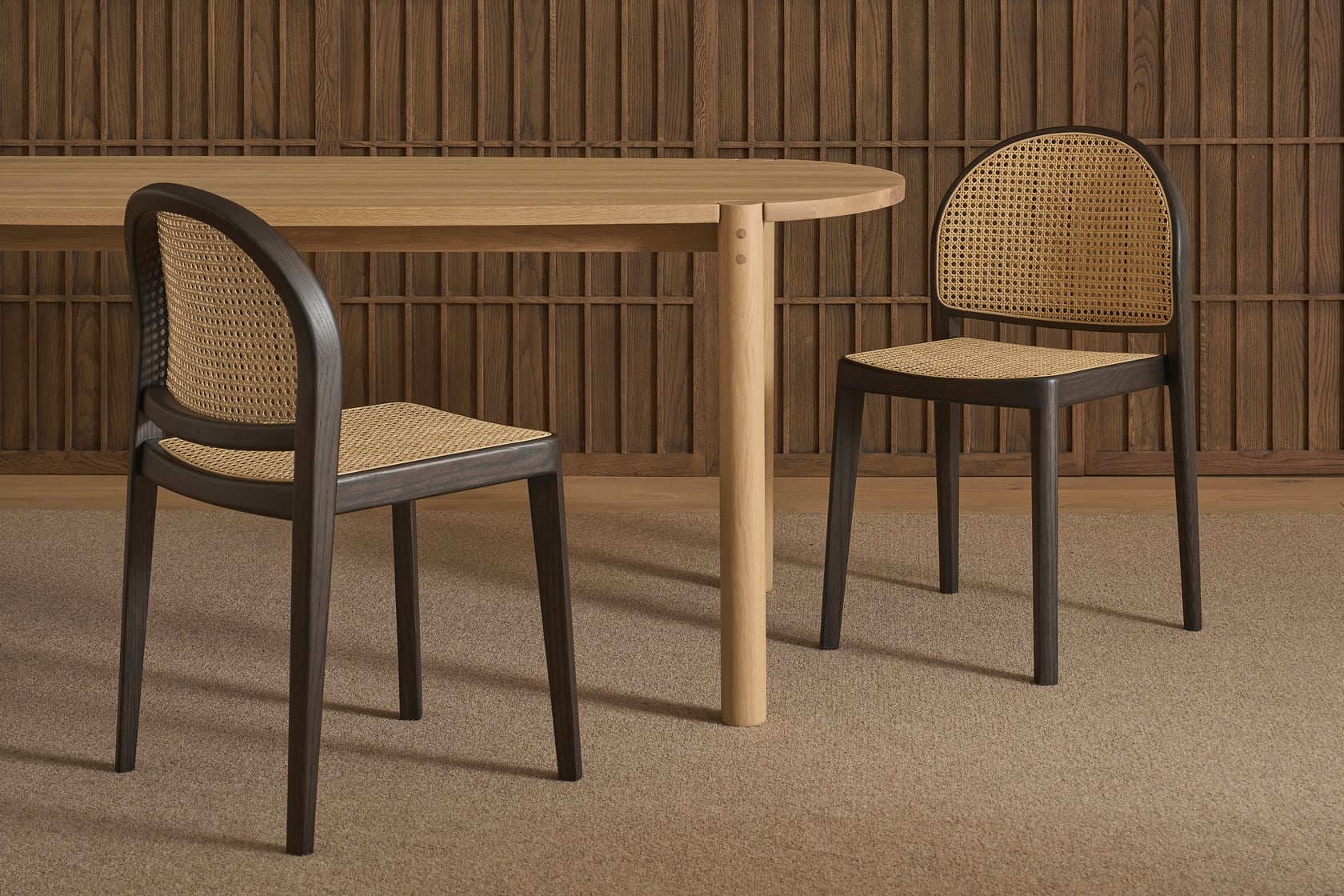 Cove Oval Dining Table - 1800mm - Light Oak - Floor Stock