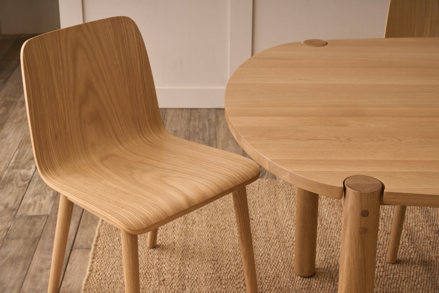 Cove Oval Dining Table - 1800mm - Light Oak - Floor Stock