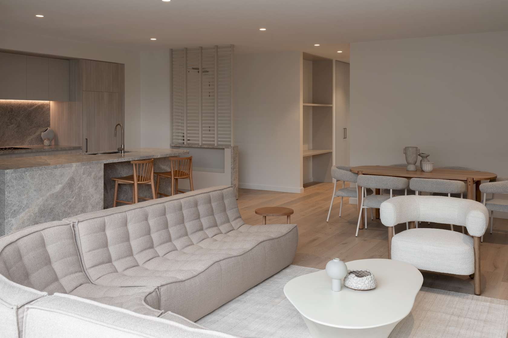 Cove Oval Dining Table - 1800mm - Light Oak - Floor Stock