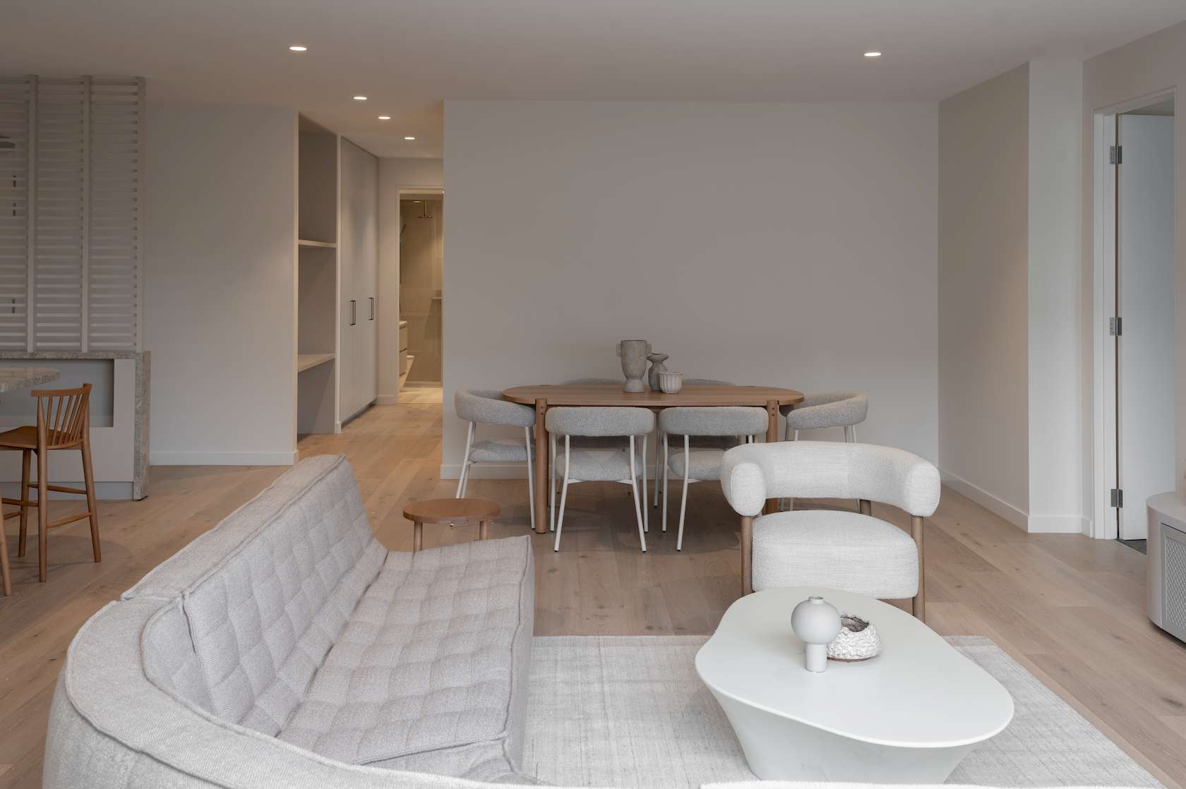 Cove Oval Dining Table - 1800mm - Light Oak - Floor Stock