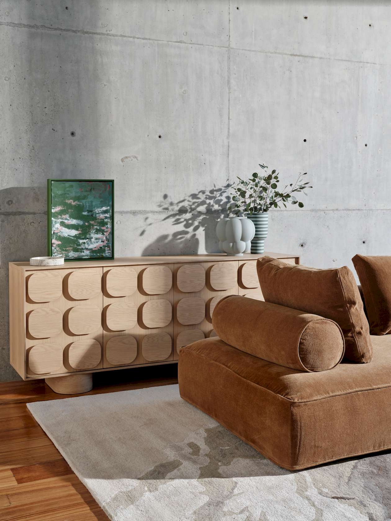 Vale Rug - 250x350cm - Sandstone - Floor Stock