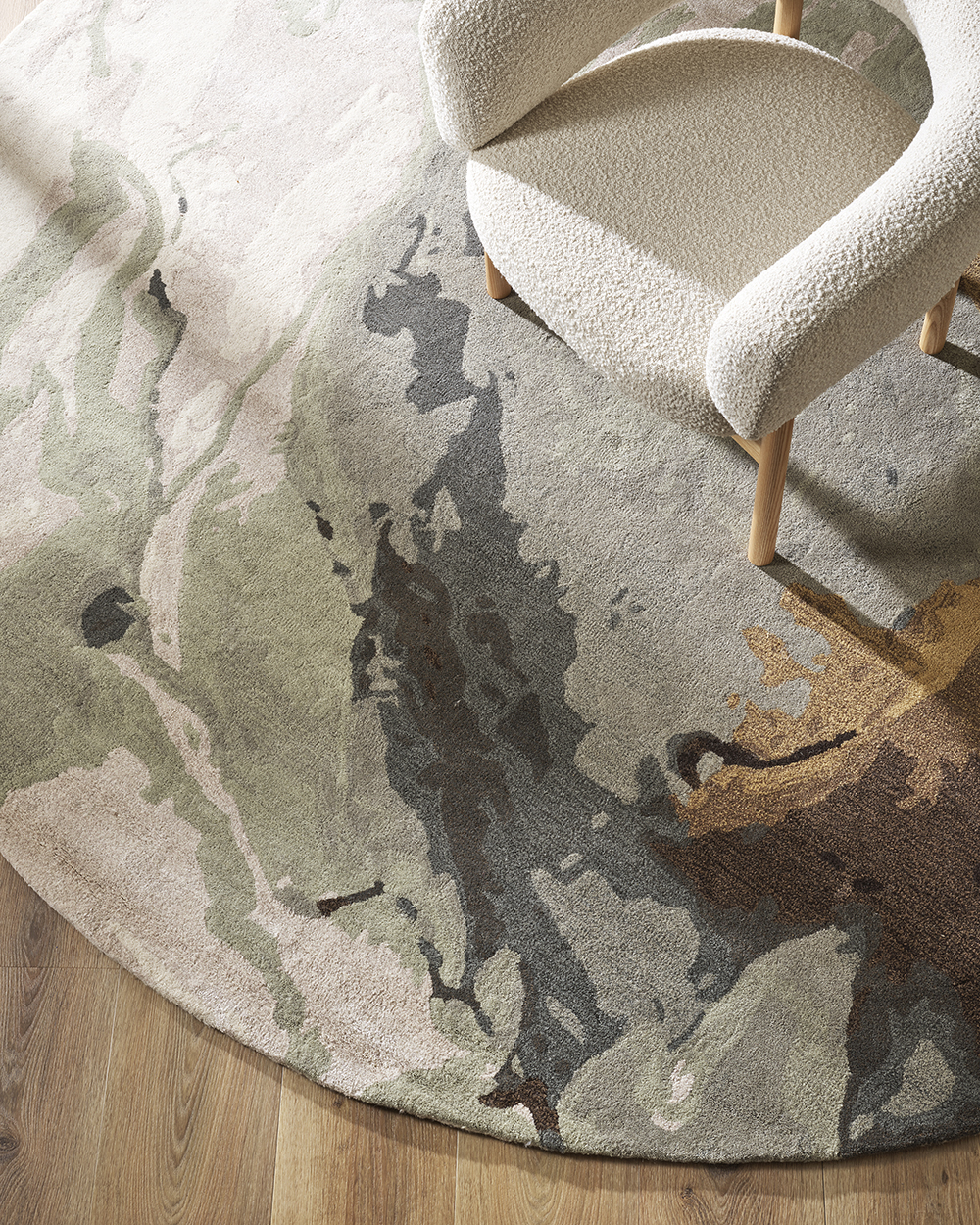 Vale Rug - 250x350cm - Sandstone - Floor Stock