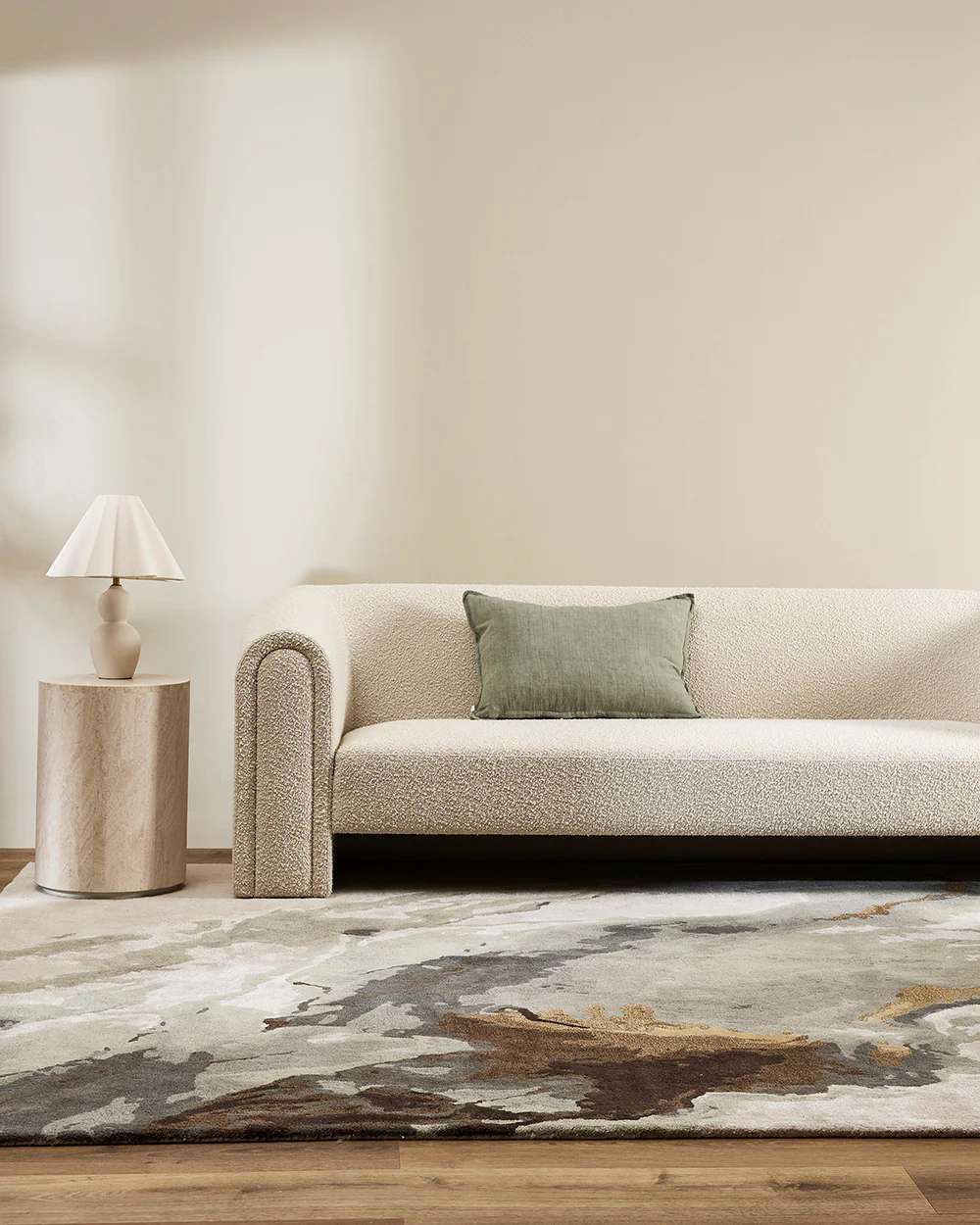 Vale Rug - 250x350cm - Sandstone - Floor Stock