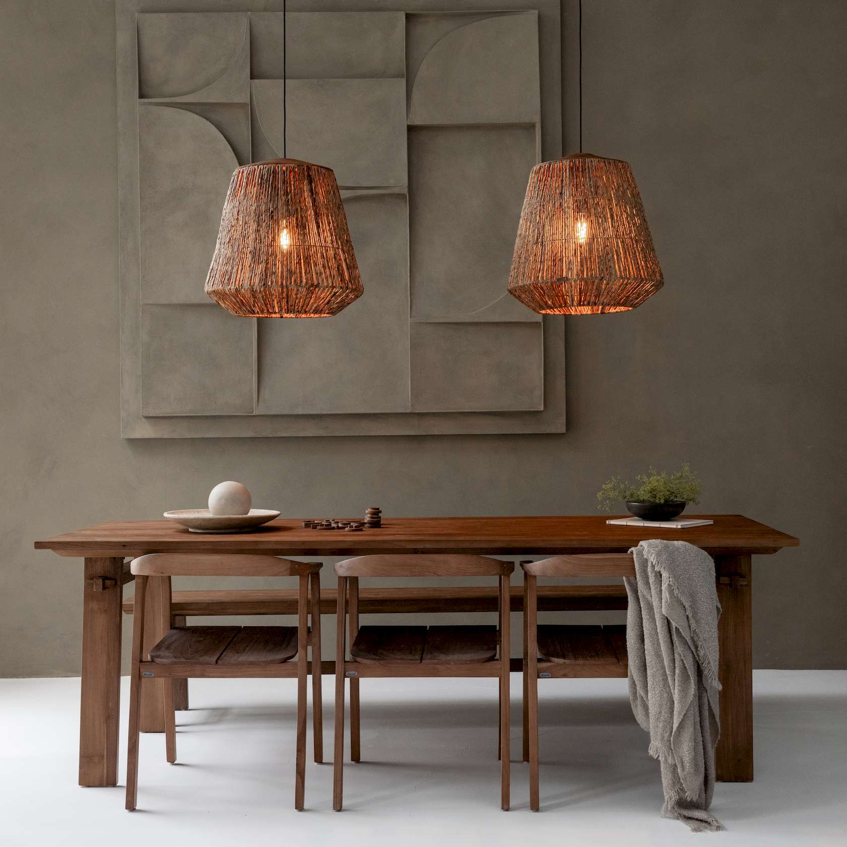 dBodhi Artisan Rectangular Dining Table - Teak - 1800mm