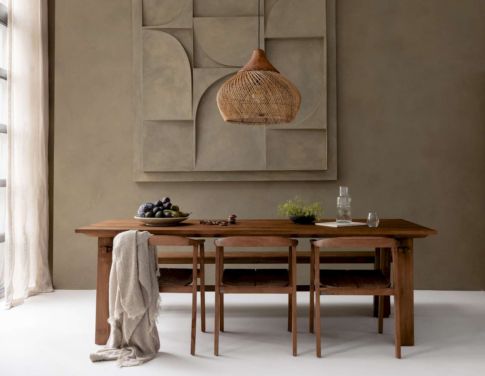 dBodhi Artisan Rectangular Dining Table - Teak - 1800mm