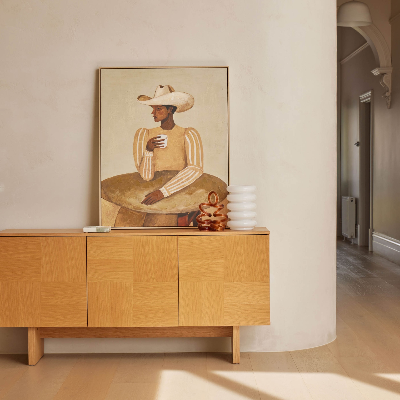 Lunet Glass Table Lamp