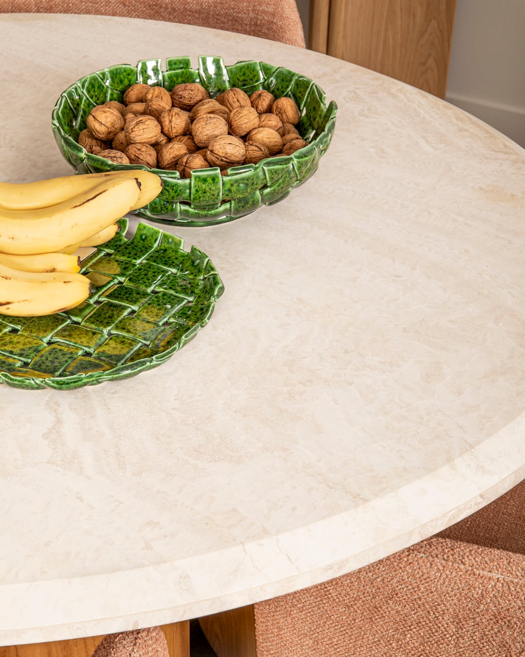 Lagoon Travertine Dining Table - Floor Stock