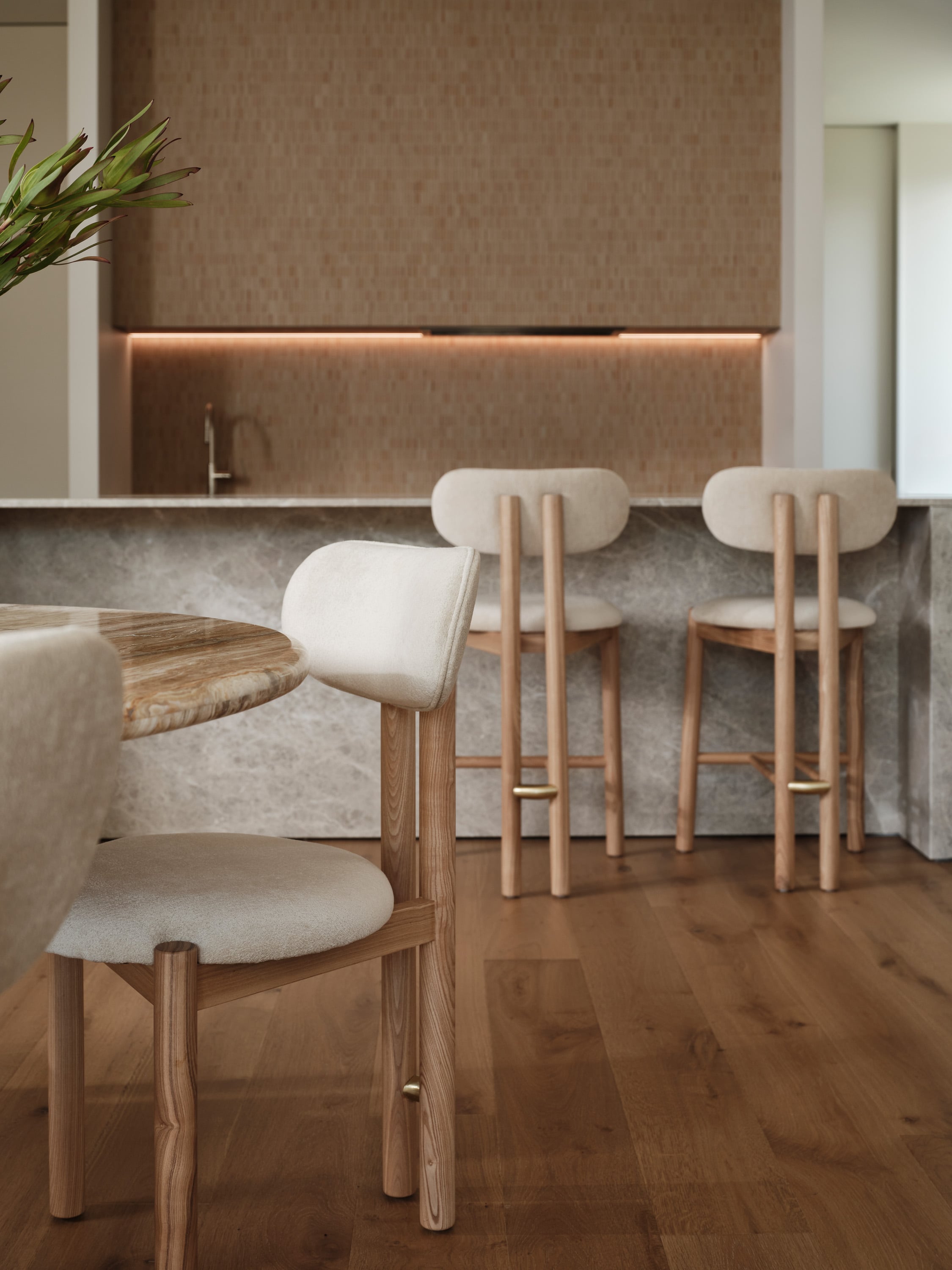 Tiramisu Dining Chair - Biscuit - Floor Stock