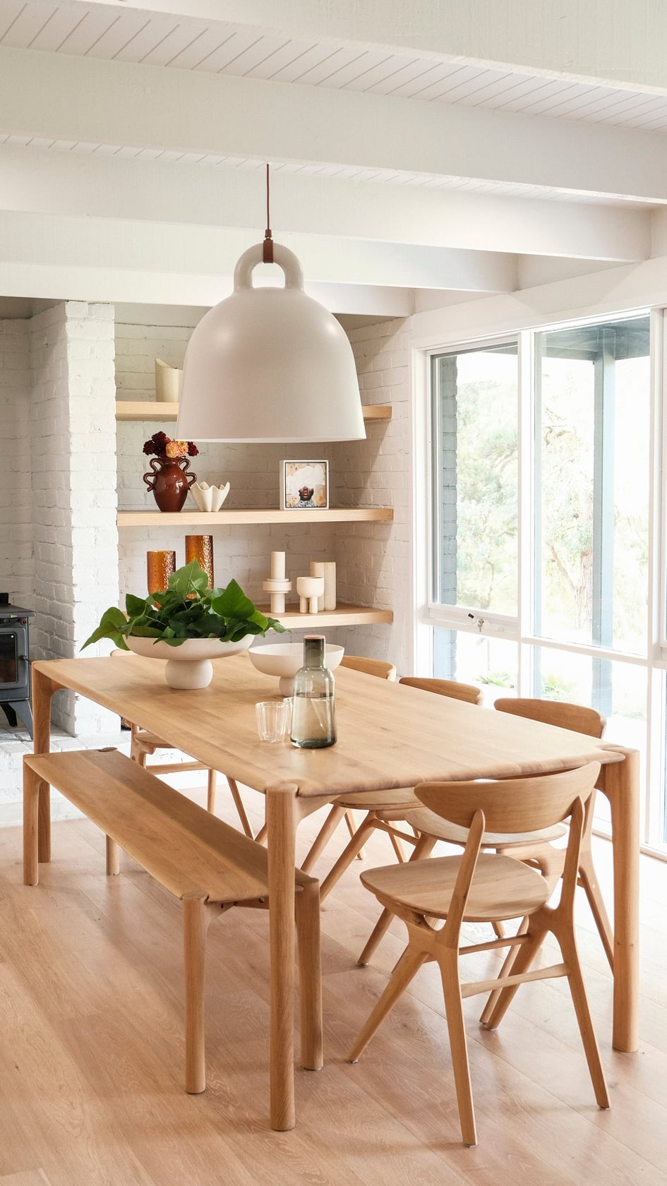 Ethnicraft Oak PI Dining Table - 1600mm - Natural Oak - Floor Stock