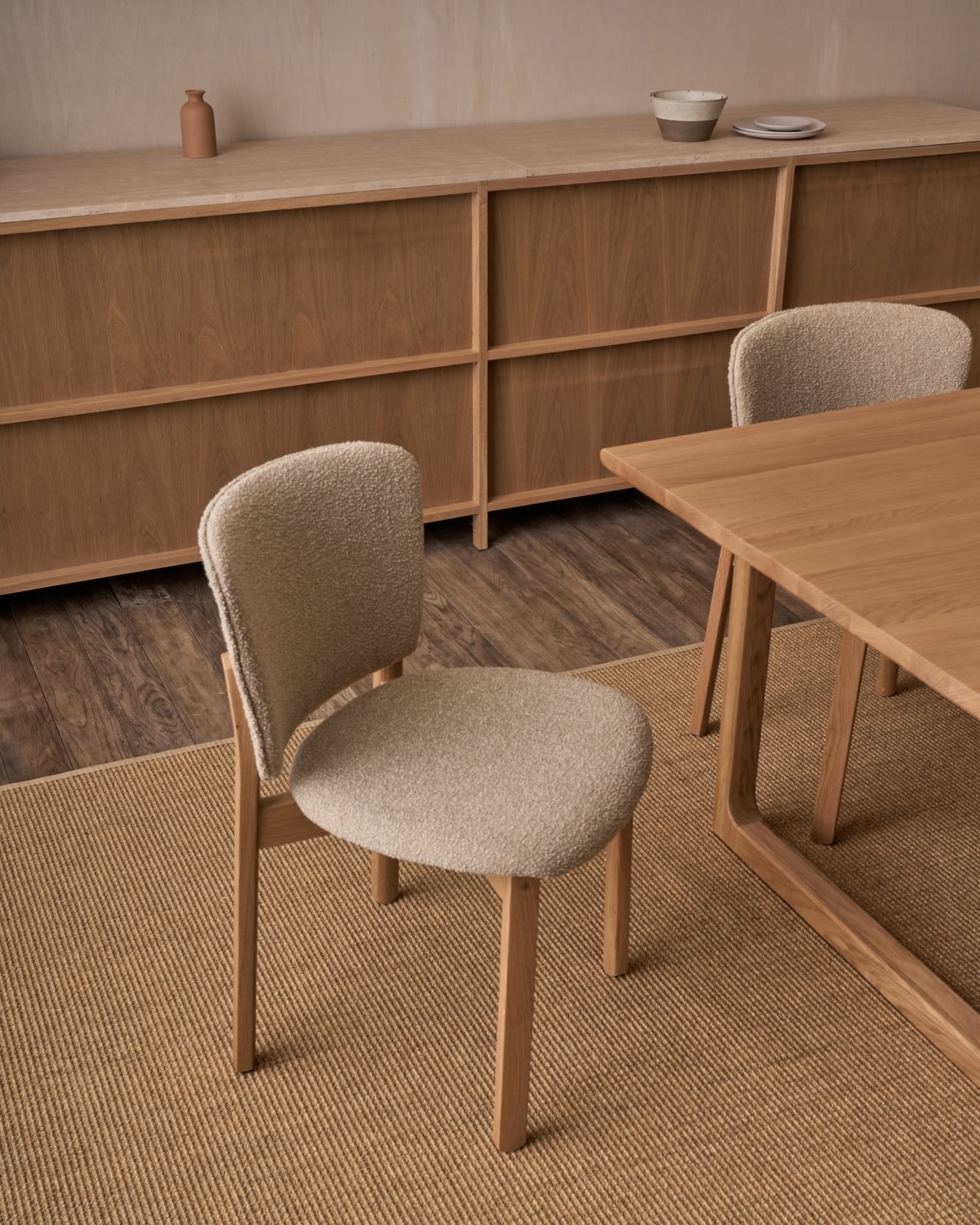 Pinta Dining Chair - Bone / Momo-Asa 0056 - Floor Stock