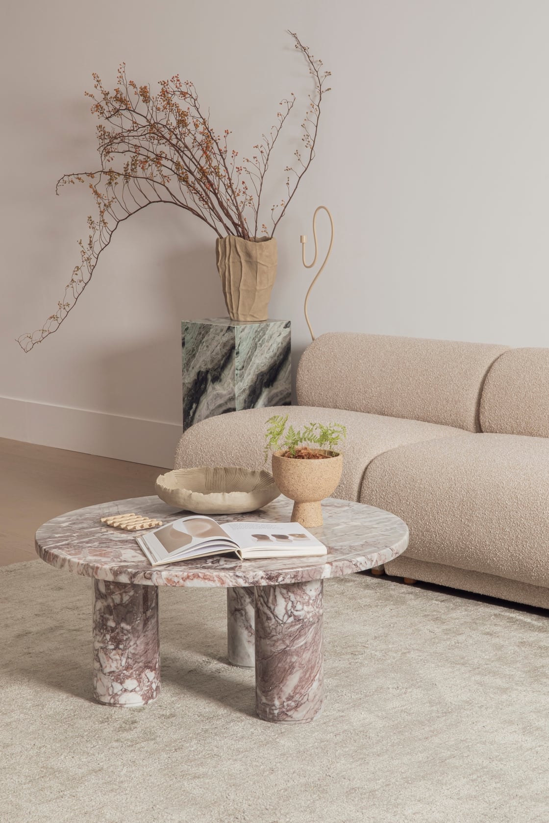 Chloe Coffee Table - Grey - Floor Stock