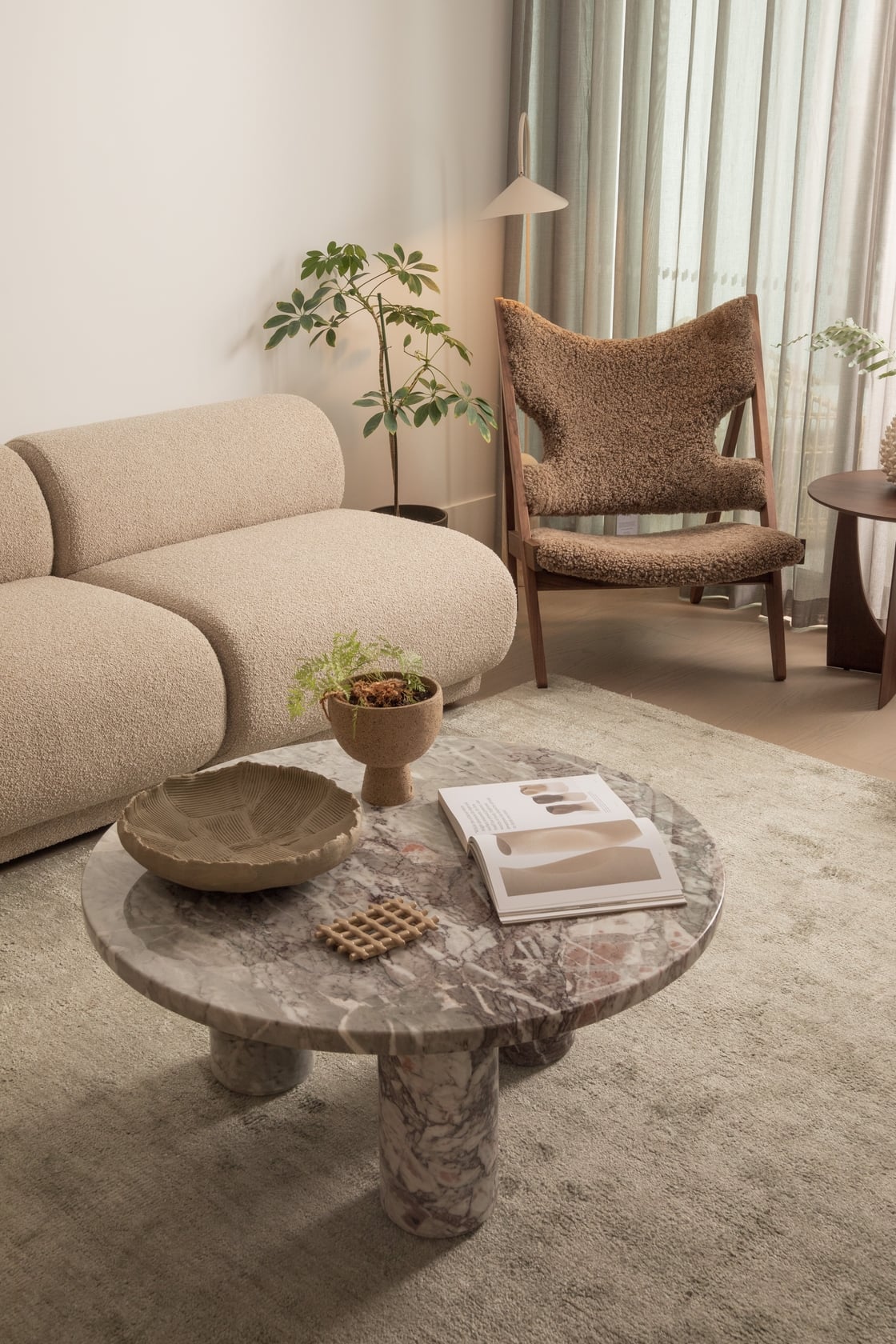 Chloe Coffee Table - Grey - Floor Stock