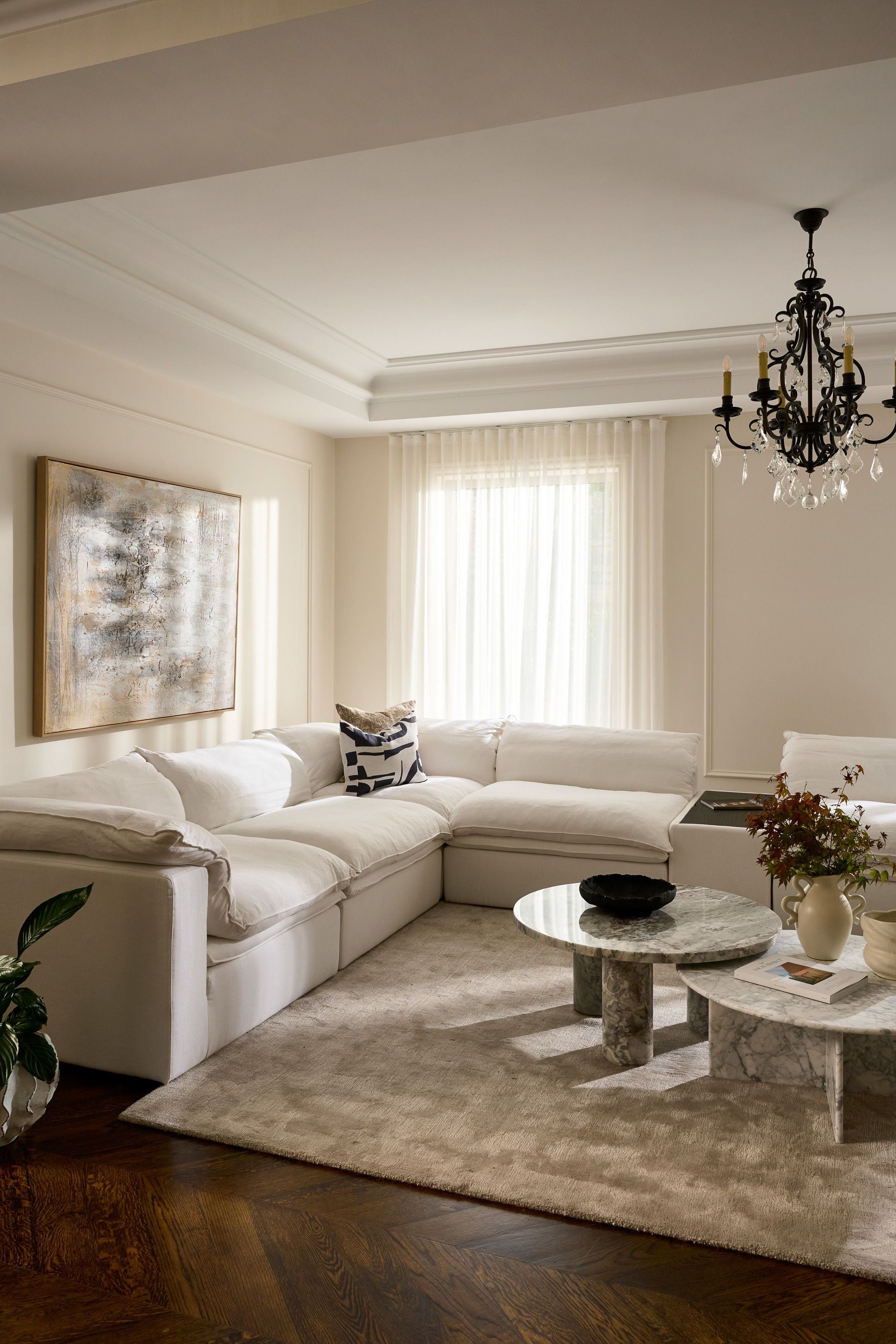 Chloe Coffee Table - Grey - Floor Stock