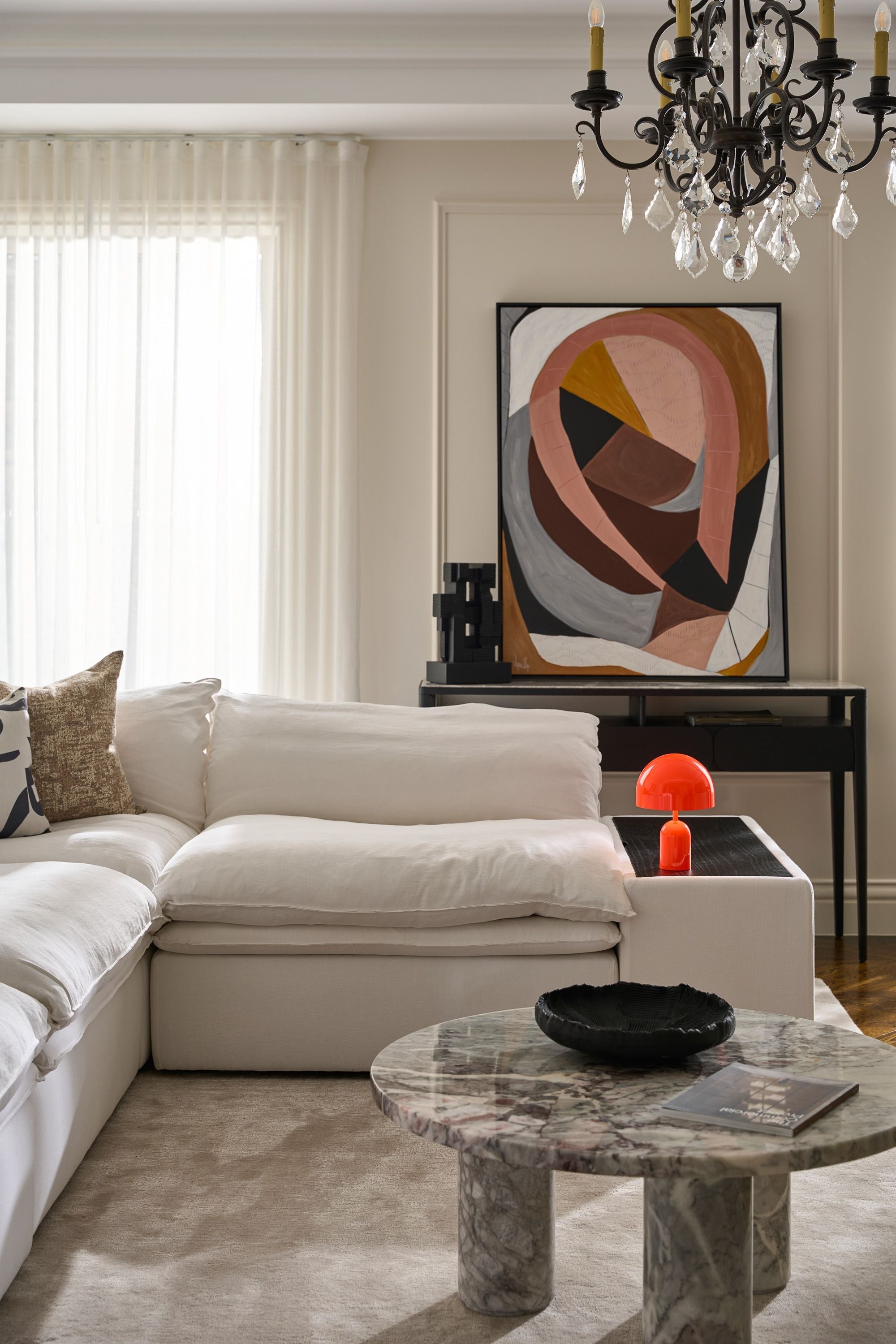 Chloe Coffee Table - Grey - Floor Stock