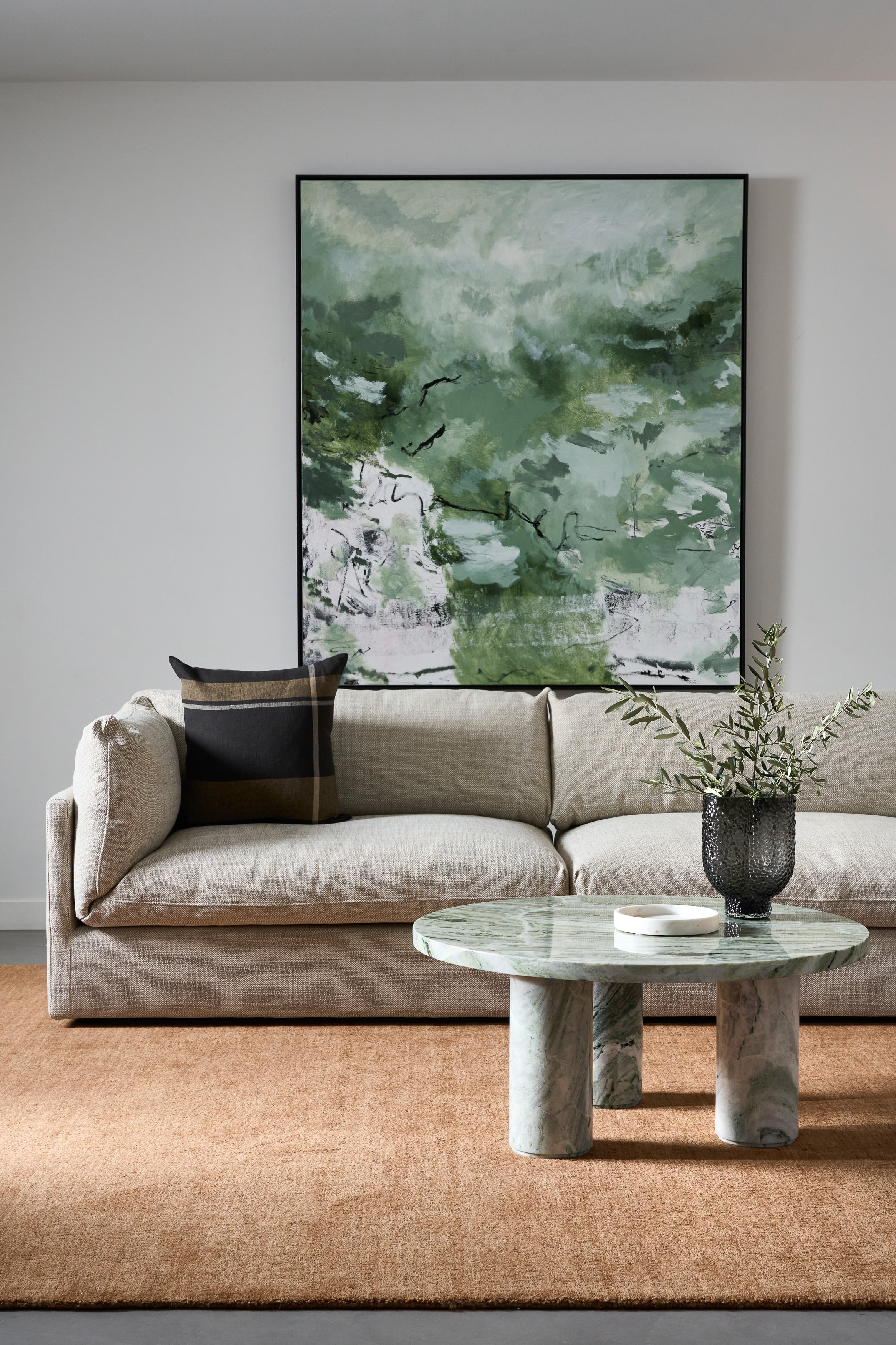 Chloe Coffee Table - Grey - Floor Stock