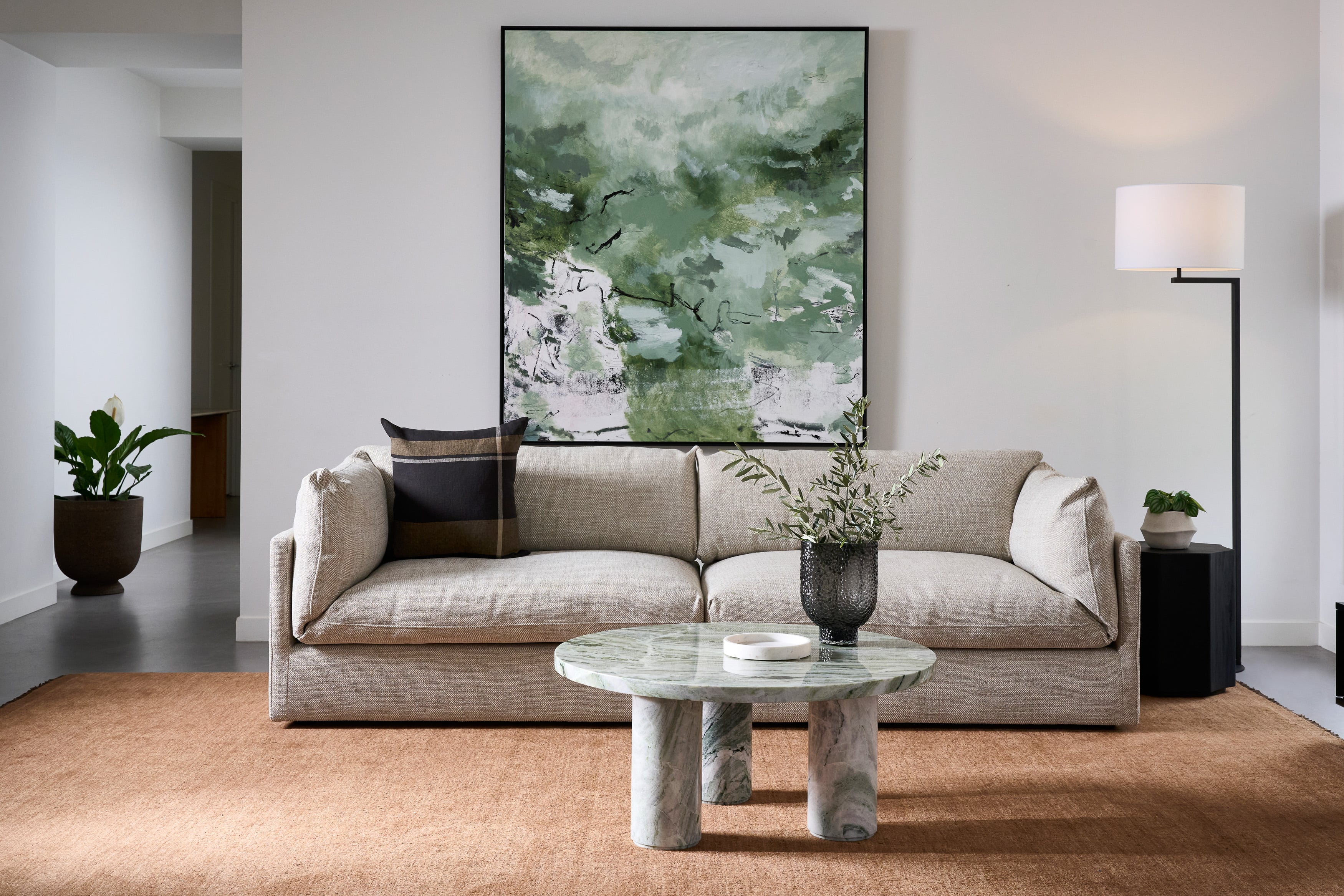 Chloe Coffee Table - Grey - Floor Stock