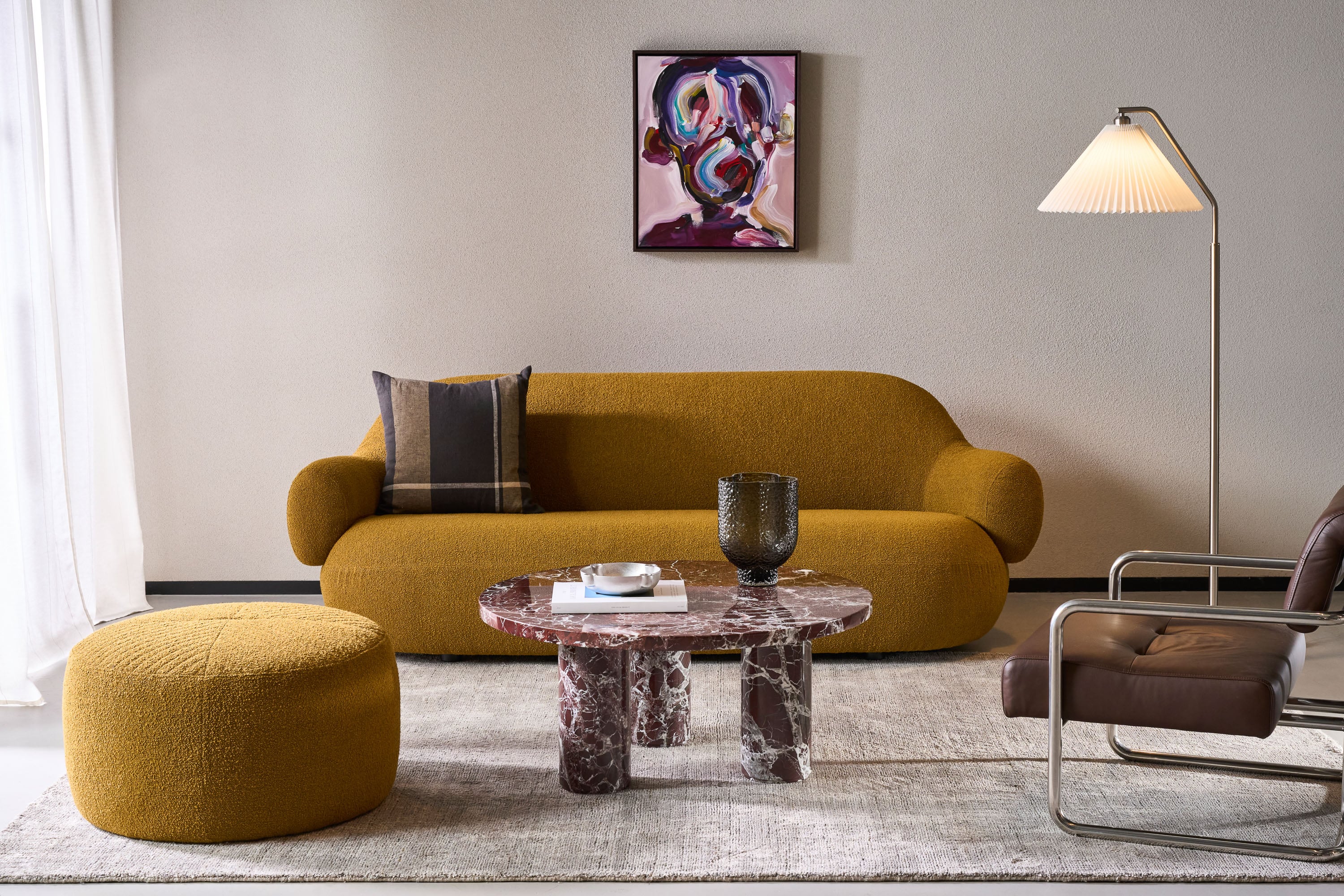 Chloe Coffee Table - Grey - Floor Stock